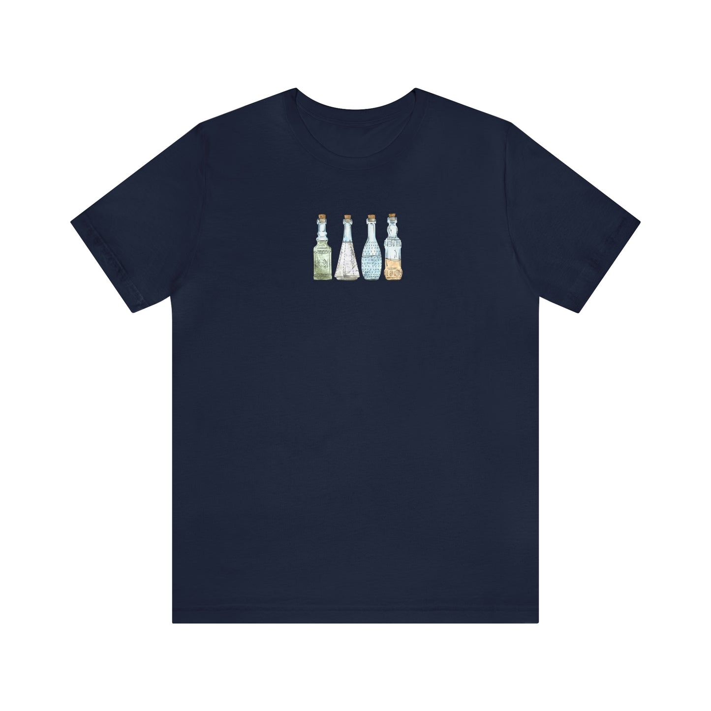 Unlabeled Pride Flag Potion Bottles - Unisex T-Shirt
