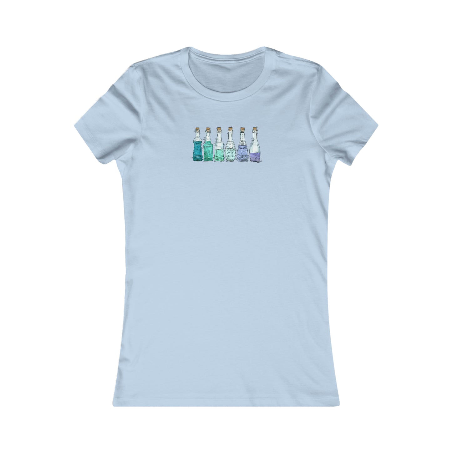 Neptunic Pride Flag Potion Bottles - Women's T-Shirt