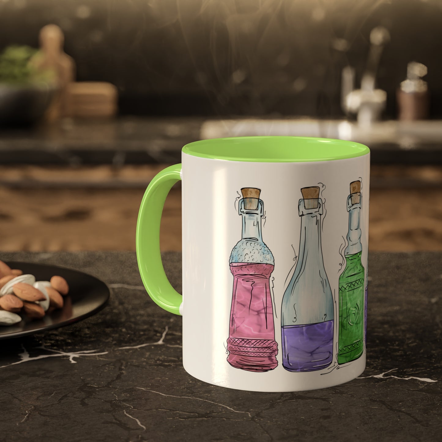 Trigender Pride Flag Potion Bottles - Mug
