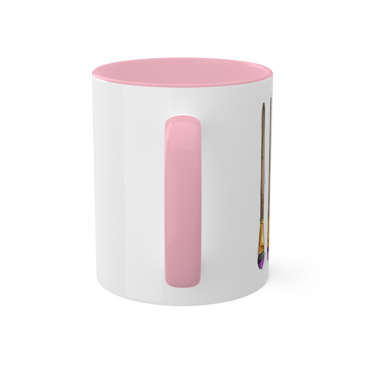 Trixic Pride Flag Paint Brushes - Mug
