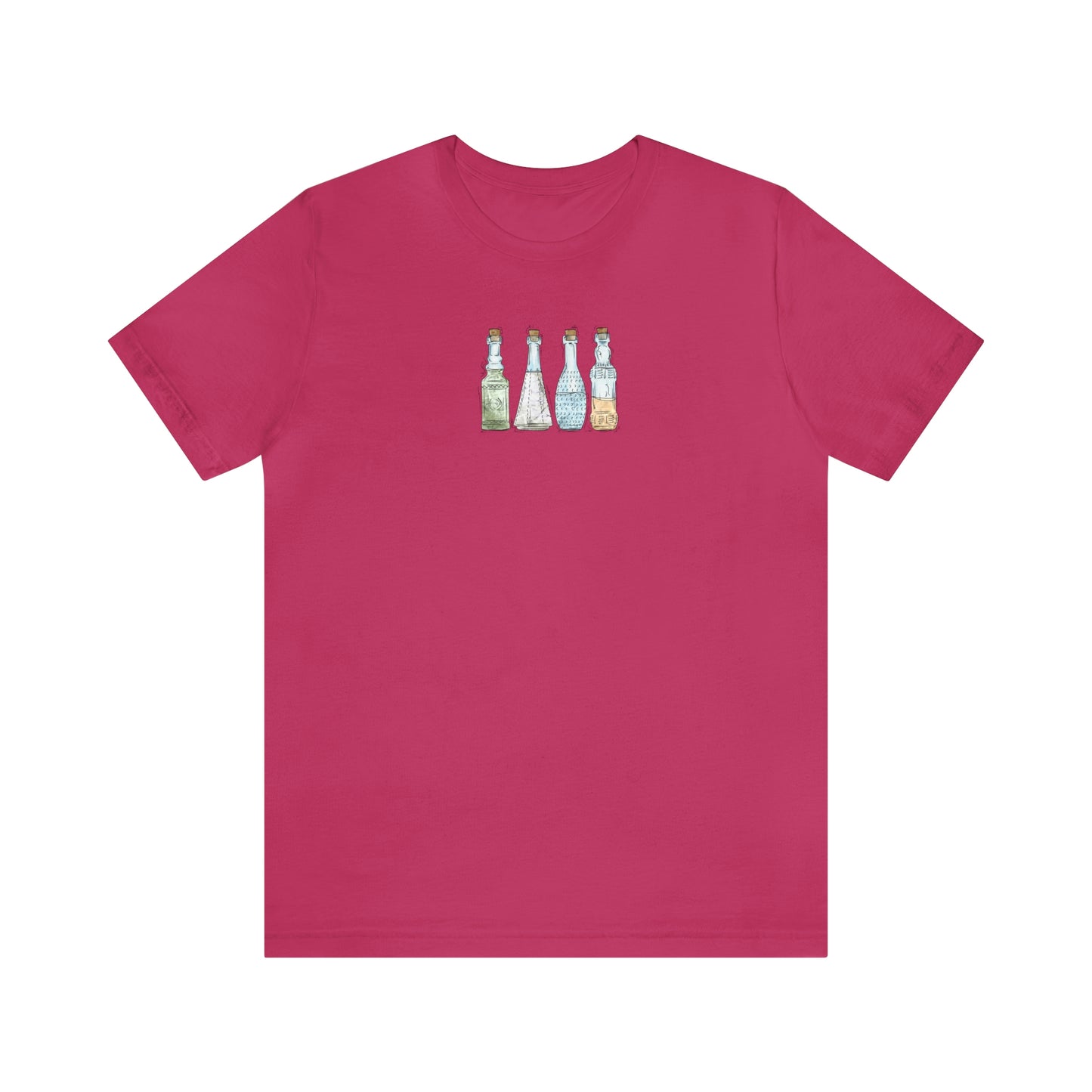 Unlabeled Pride Flag Potion Bottles - Unisex T-Shirt