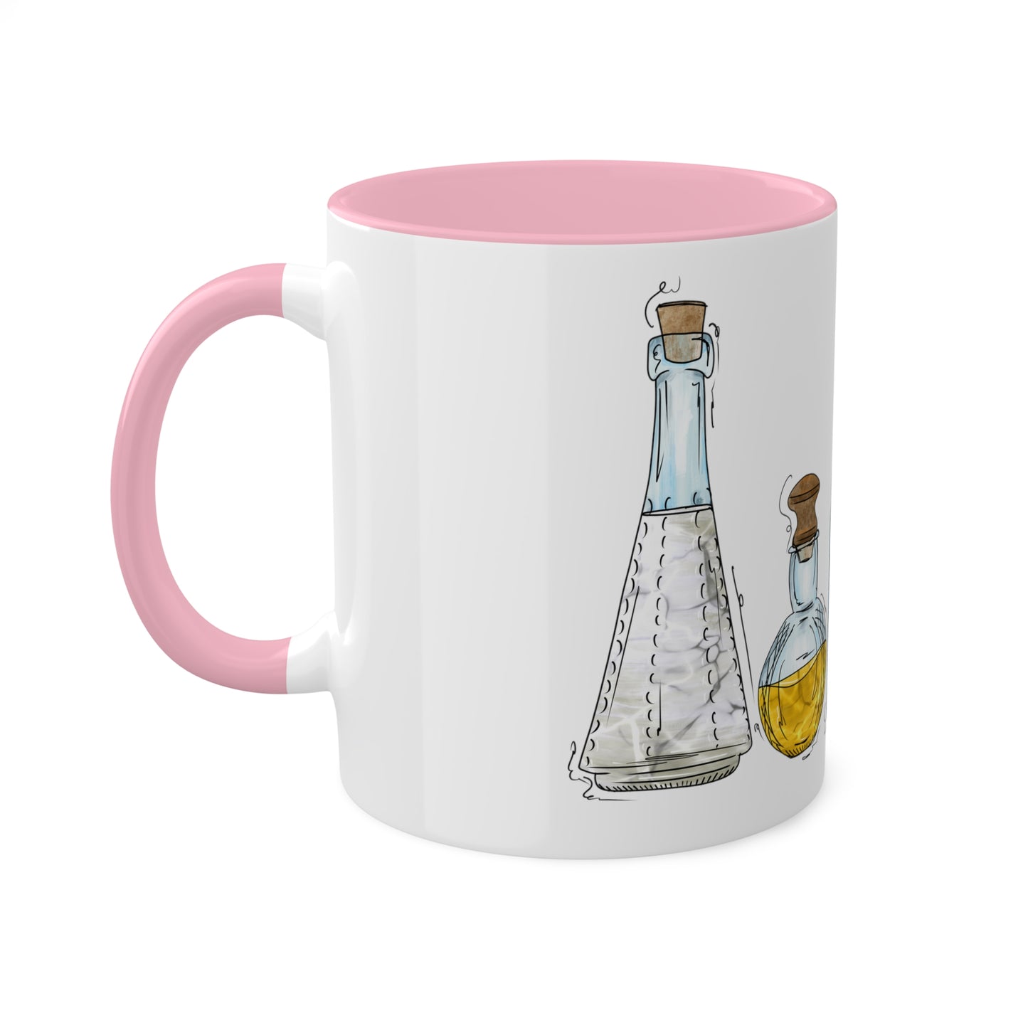 Polyamorous Pride Flag Potion Bottles - Mug