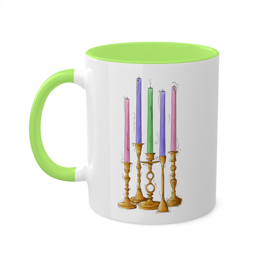 Trigender Pride Flag Candlesticks - Mug