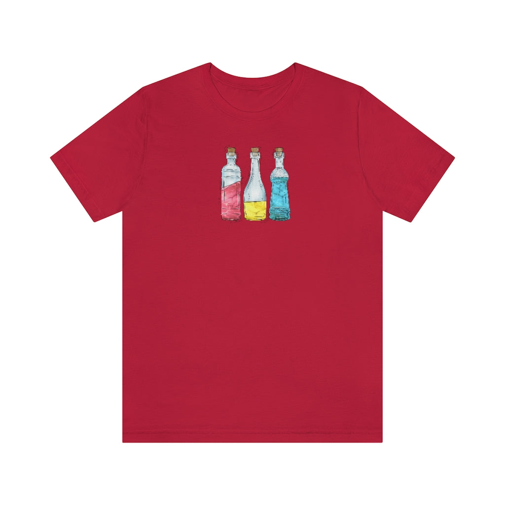Pansexual Pride Potion Bottles - Unisex T-Shirt