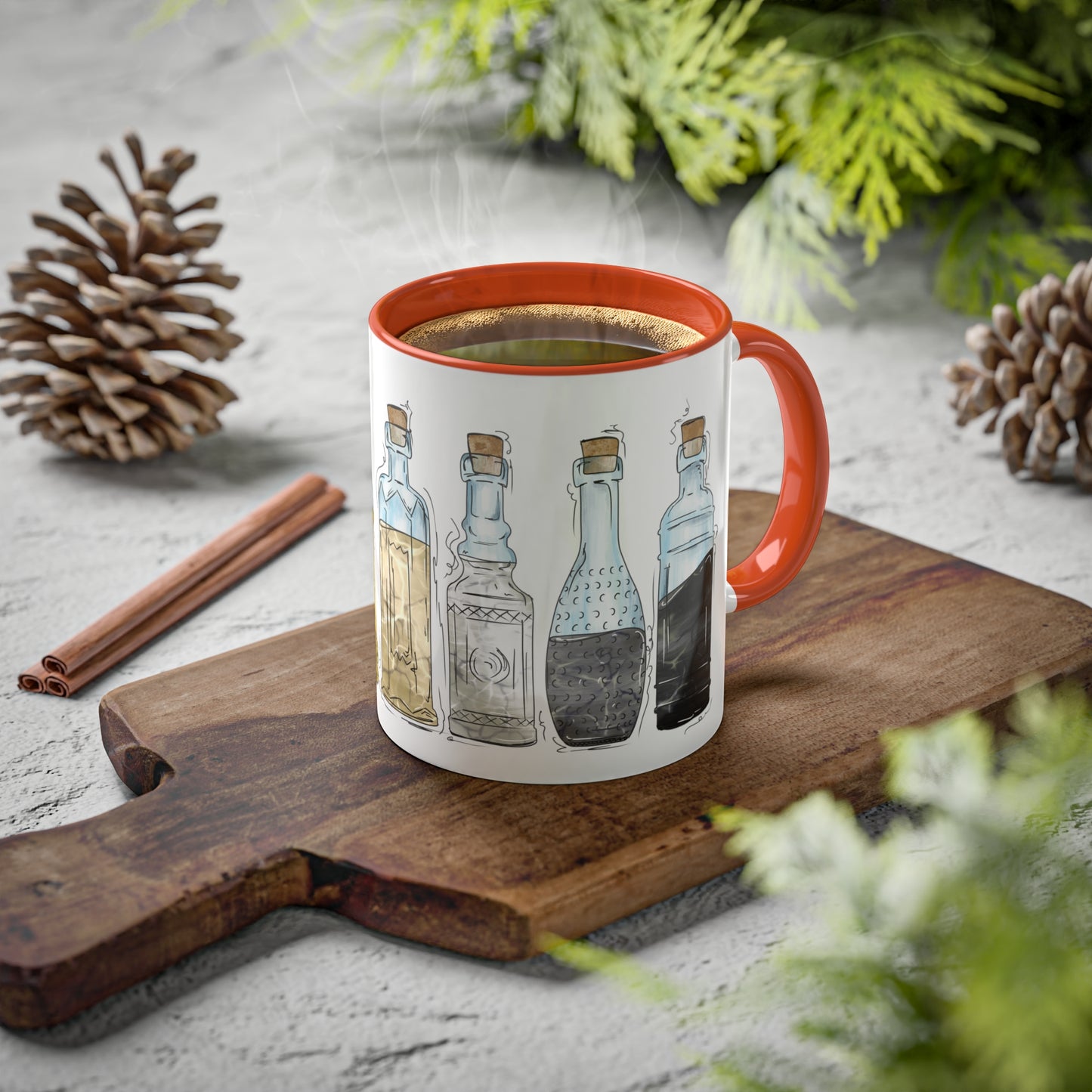 Bear Pride Flag Potion Bottles - Mug