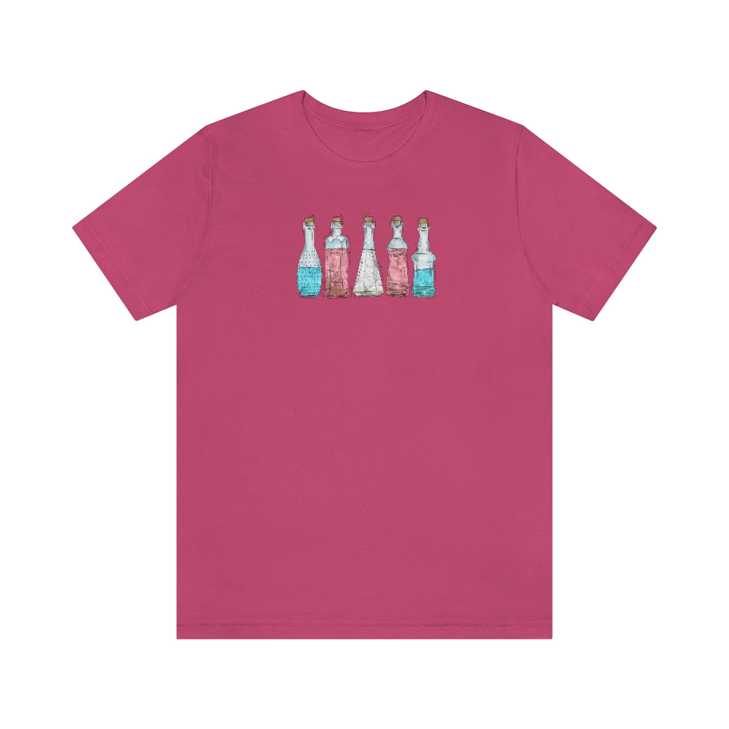 Transgender Pride Potion Bottles - Unisex T-Shirt