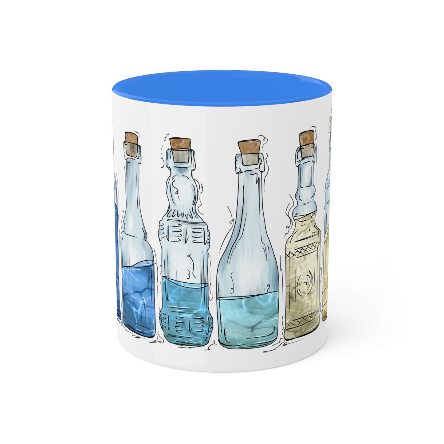 Uranic Pride Flag Potion Bottles - Mug
