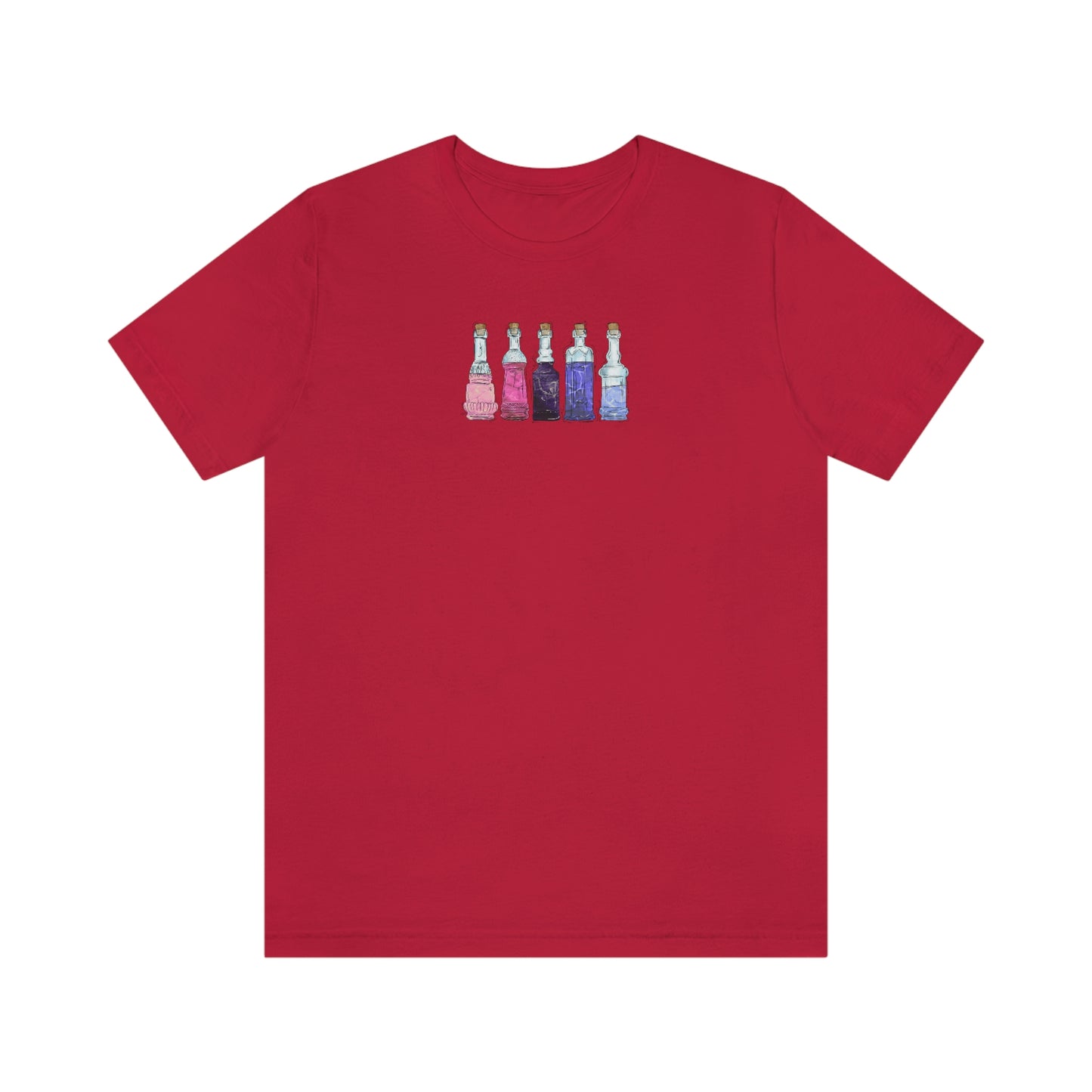 Omnisexual Pride Flag Potion Bottles - Unisex T-Shirt