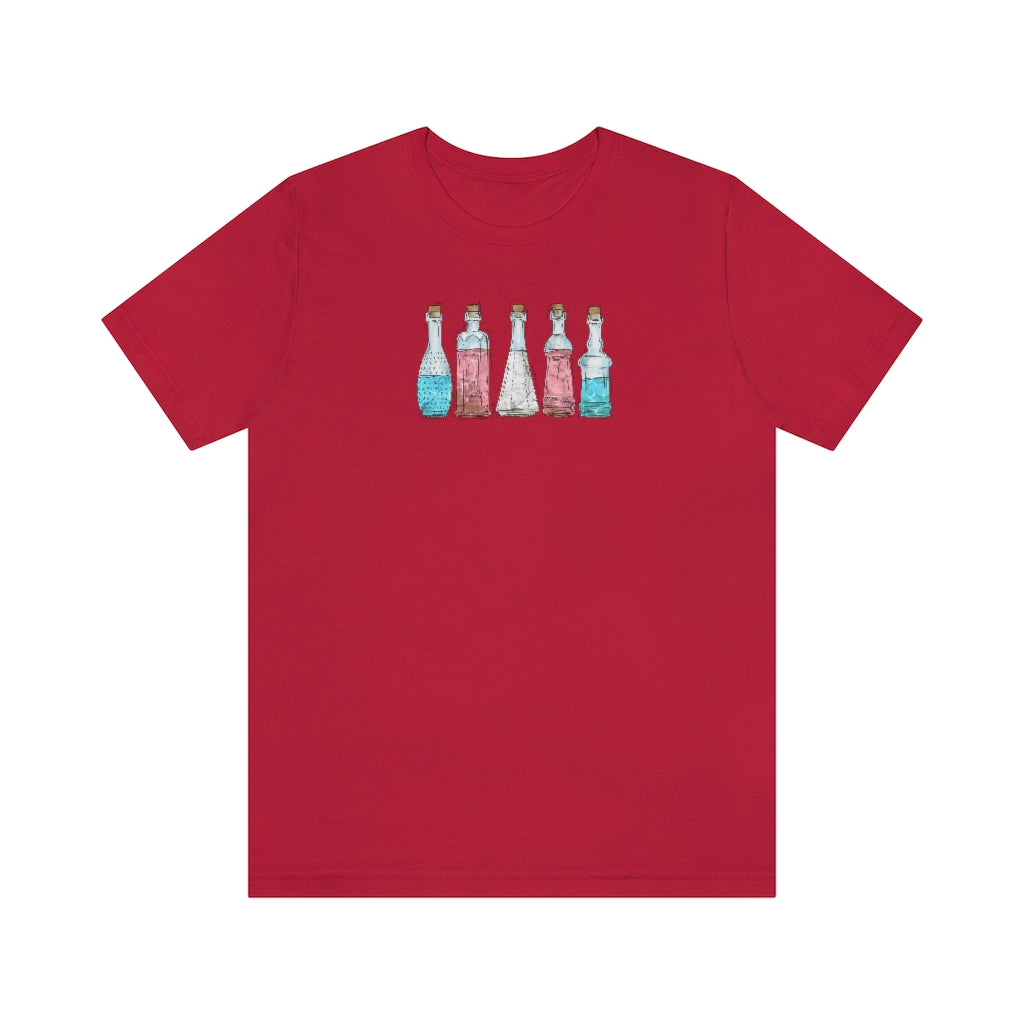 Transgender Pride Potion Bottles - Unisex T-Shirt