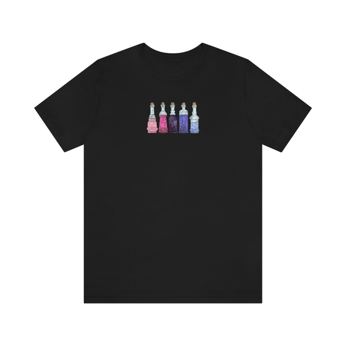 Omnisexual Pride Flag Potion Bottles - Unisex T-Shirt