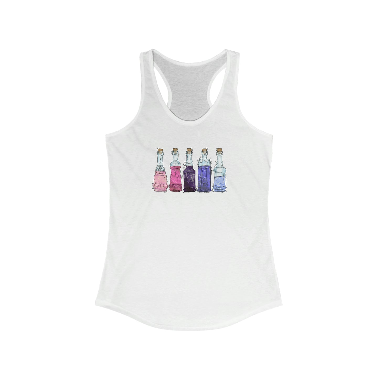 Omnisexual Pride Potion Bottles - Womens Tank Top