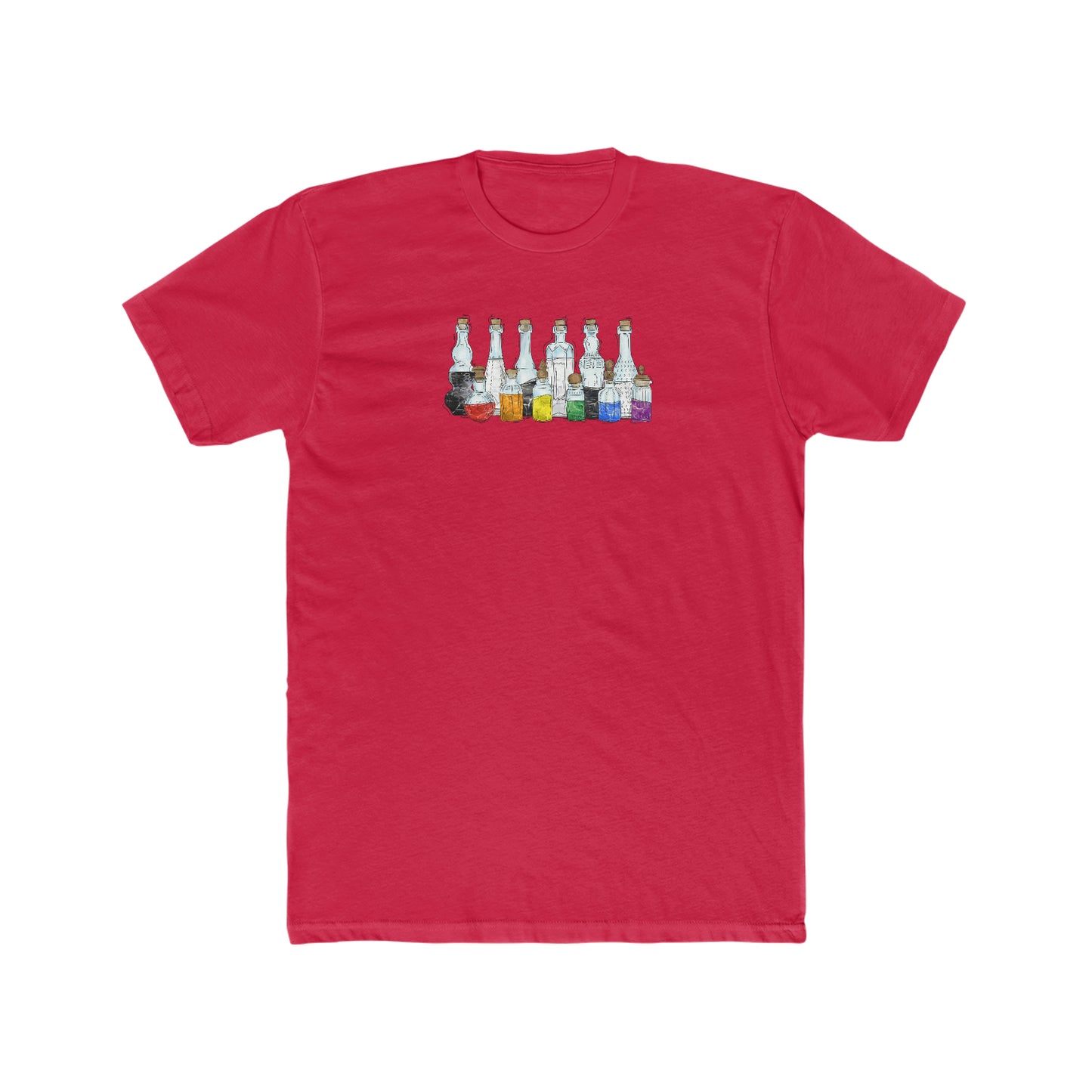 Straight Ally Pride Potion Bottles - Men's T-Shirt