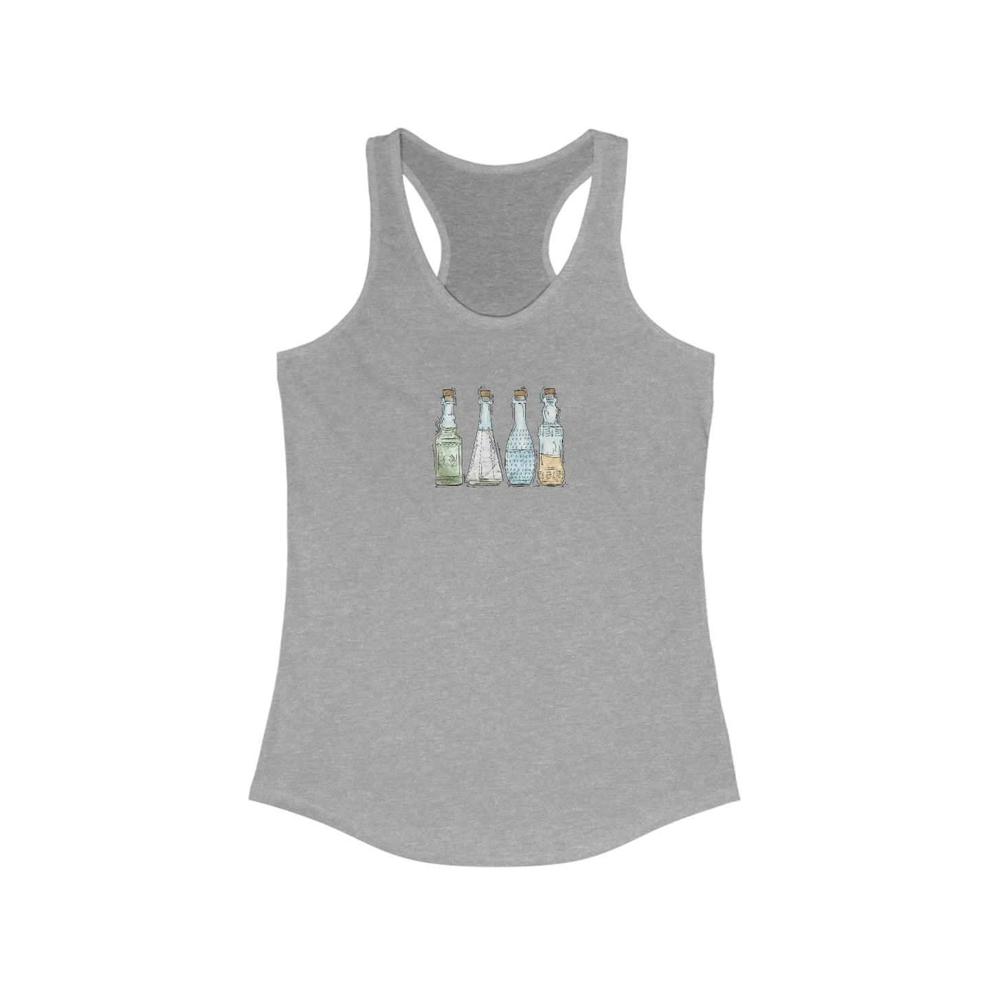 Unlabeled Pride Potion Bottles - Womens Tank Top