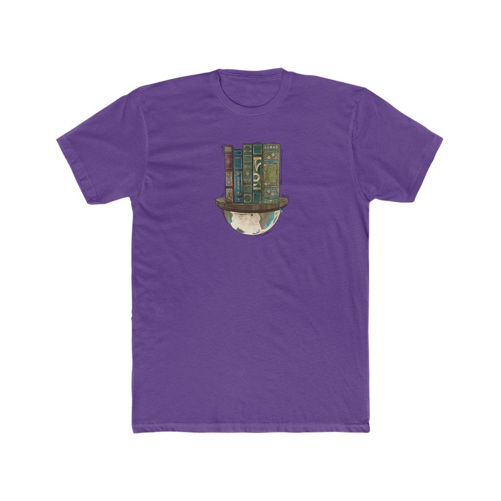 Globe and Vintage Books - Men's T-Shirt