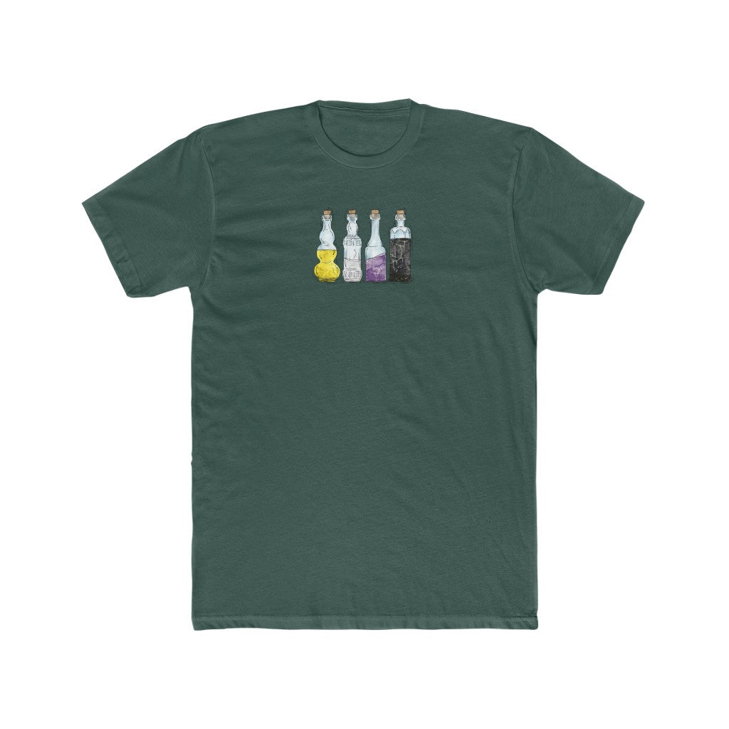 Nonbinary Pride Potion Bottles - Men's T-Shirt
