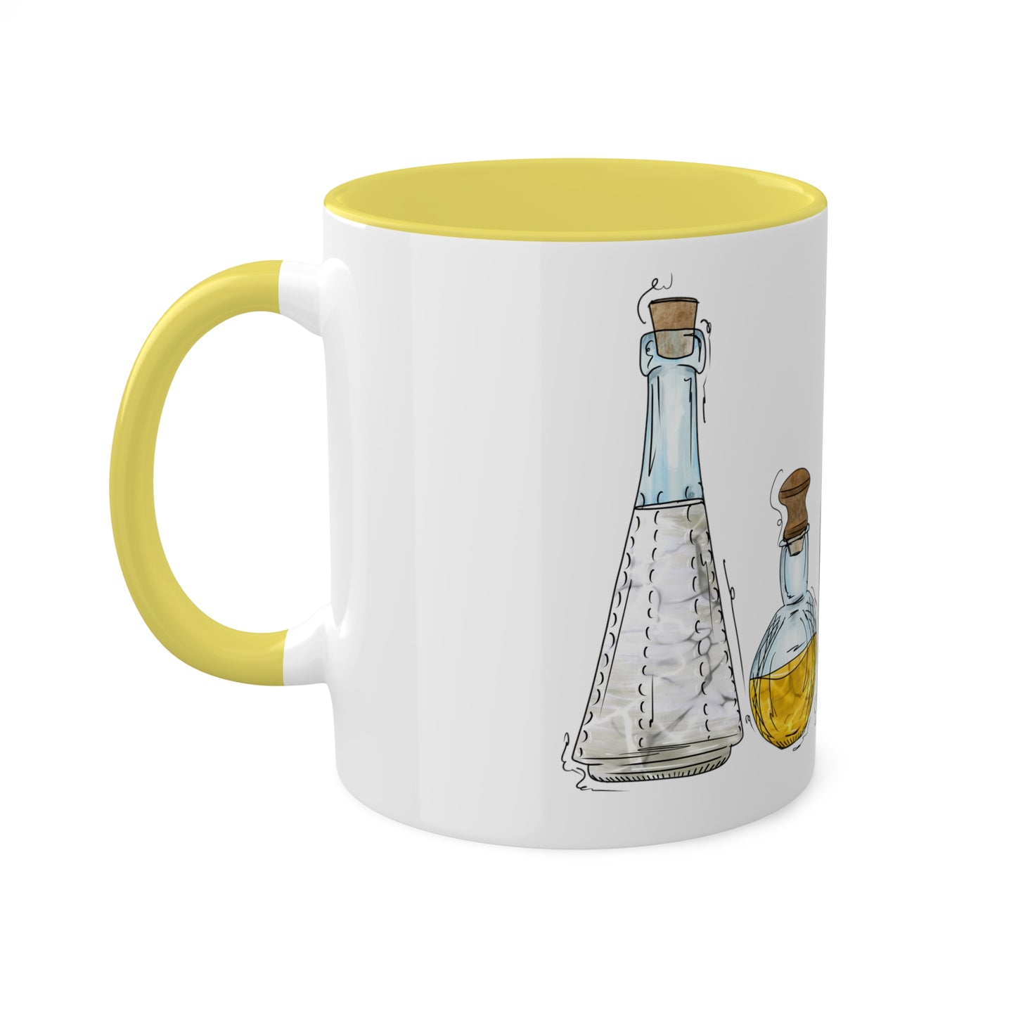Polyamorous Pride Flag Potion Bottles - Mug