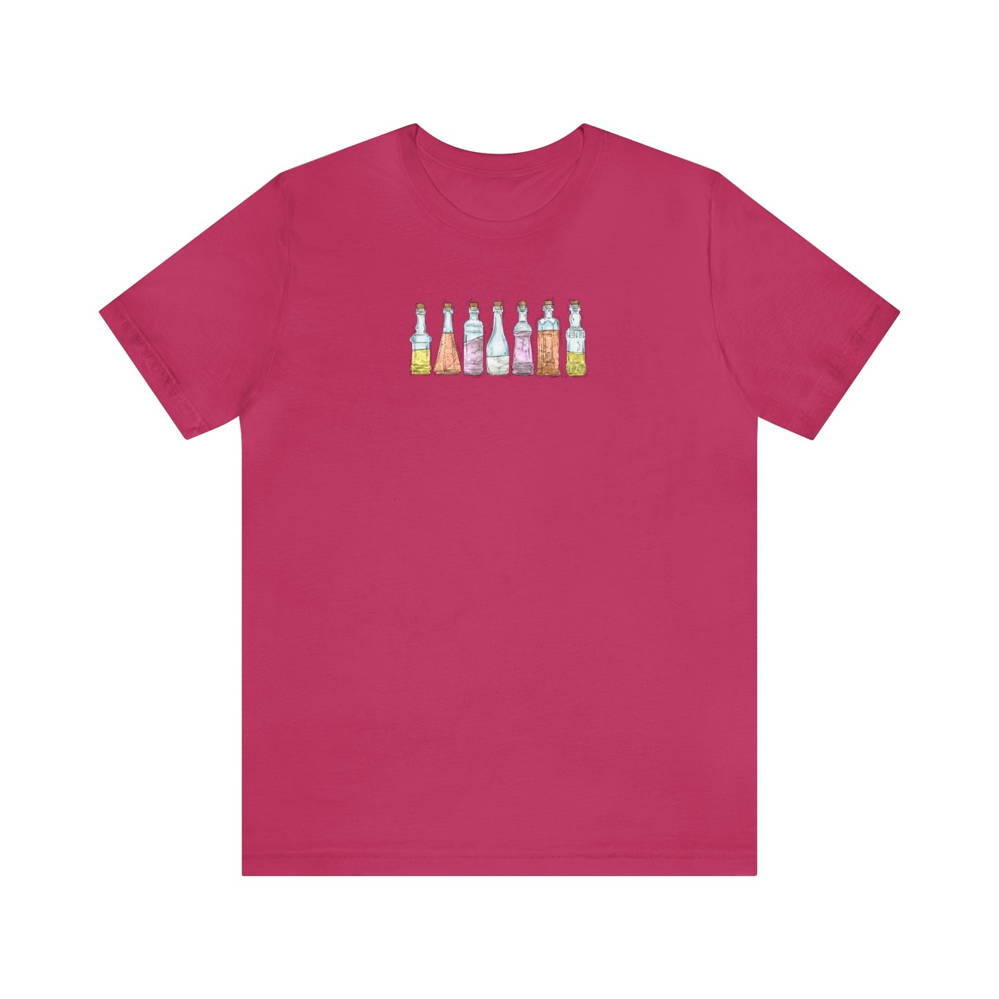 Pangender Pride Flag Potion Bottles - Unisex T-Shirt