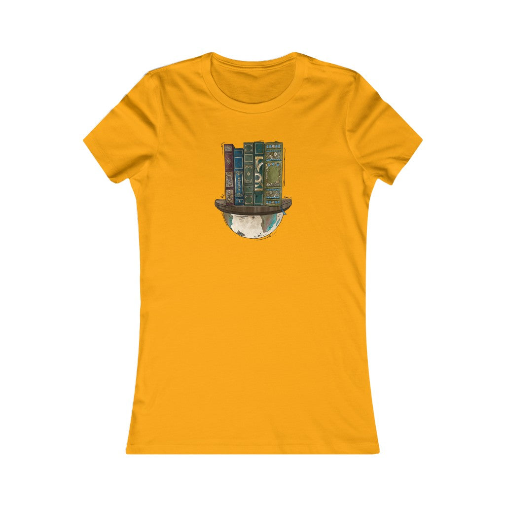 Globe and Vintage Books - Women's T-Shirt
