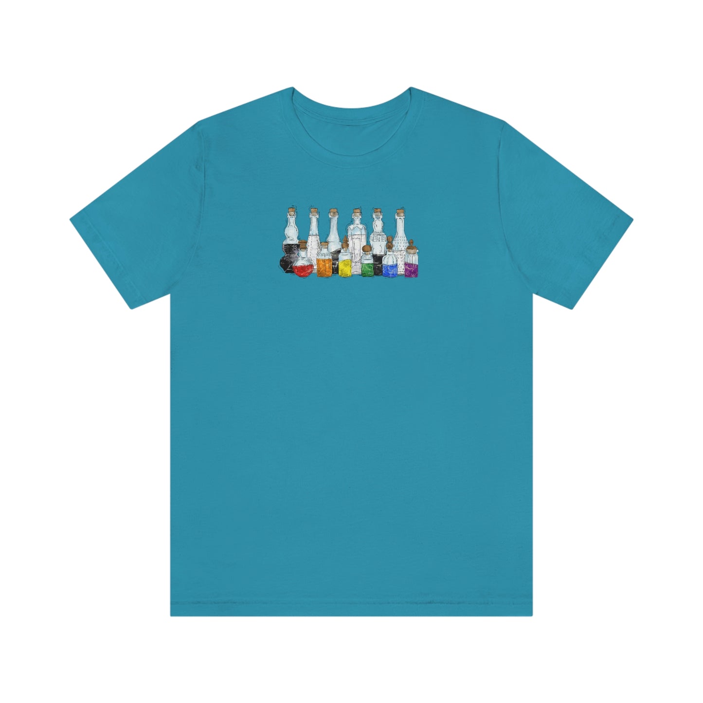 Straight Ally Pride Potion Bottles - Unisex T-Shirt