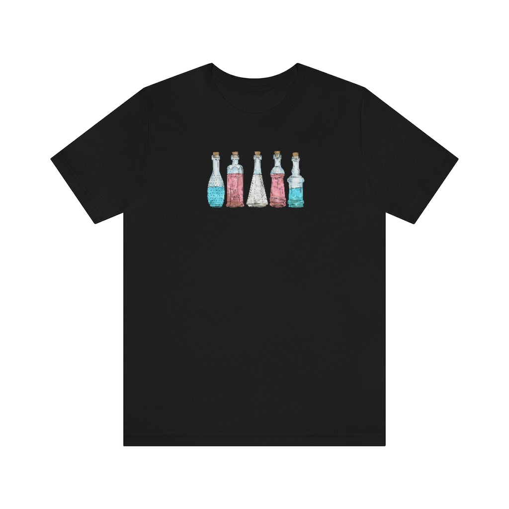 Transgender Pride Potion Bottles - Unisex T-Shirt