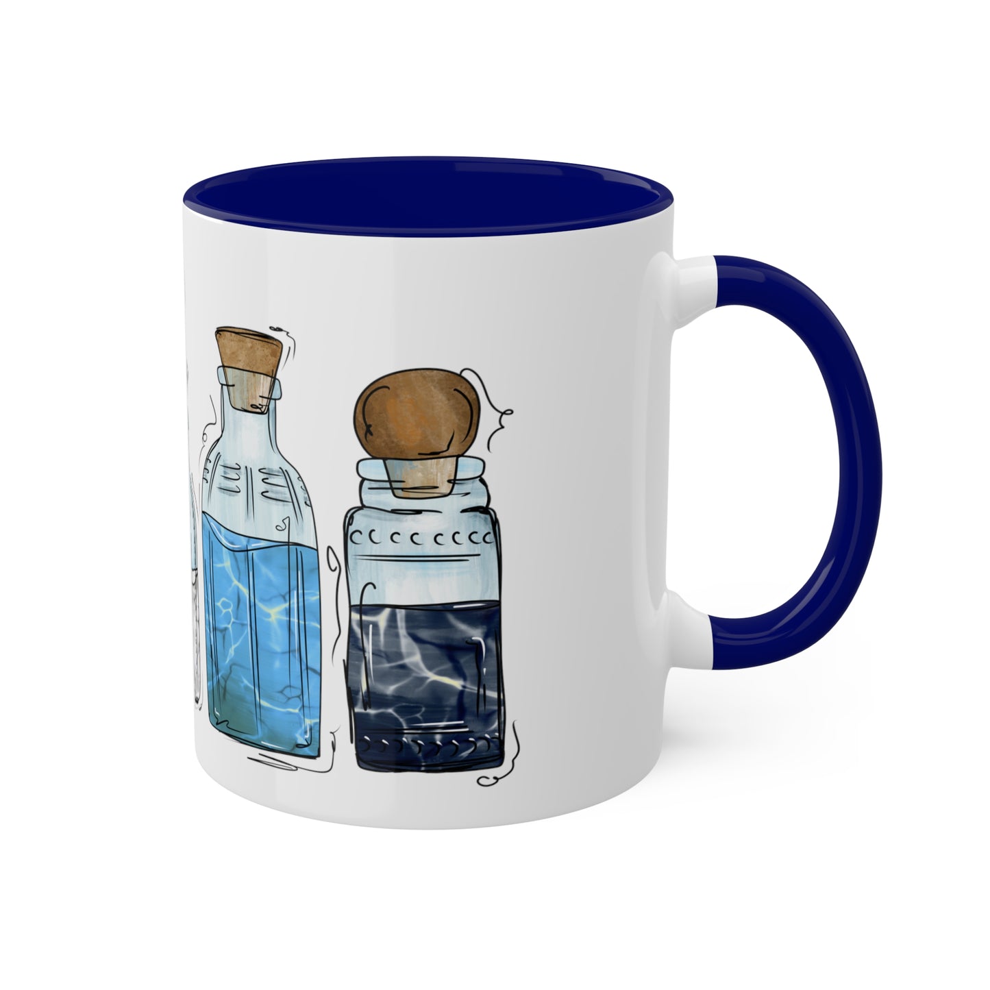 Aroace Pride Flag Potion Bottles - Mug