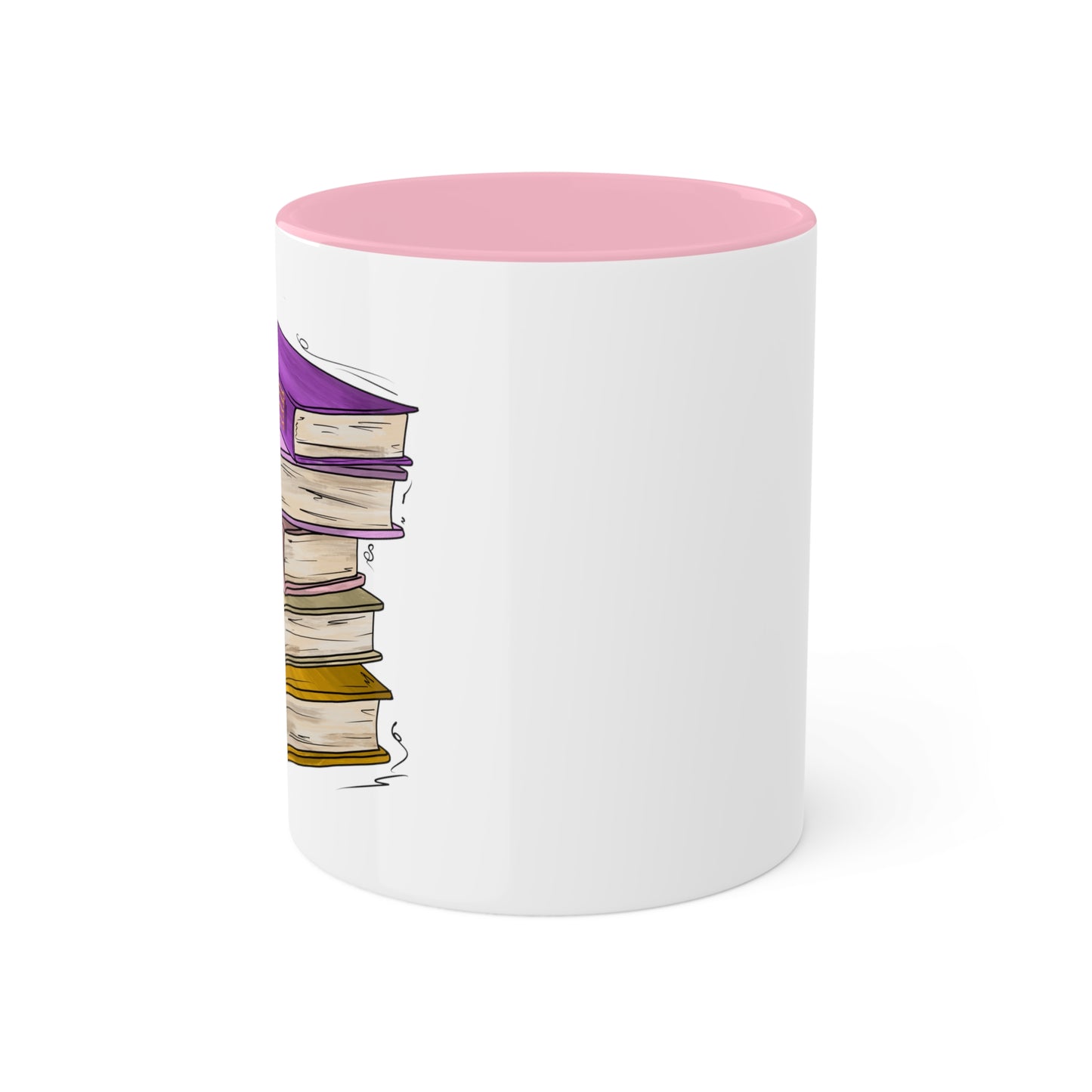 Trixic Pride Flag Old Books - Mug
