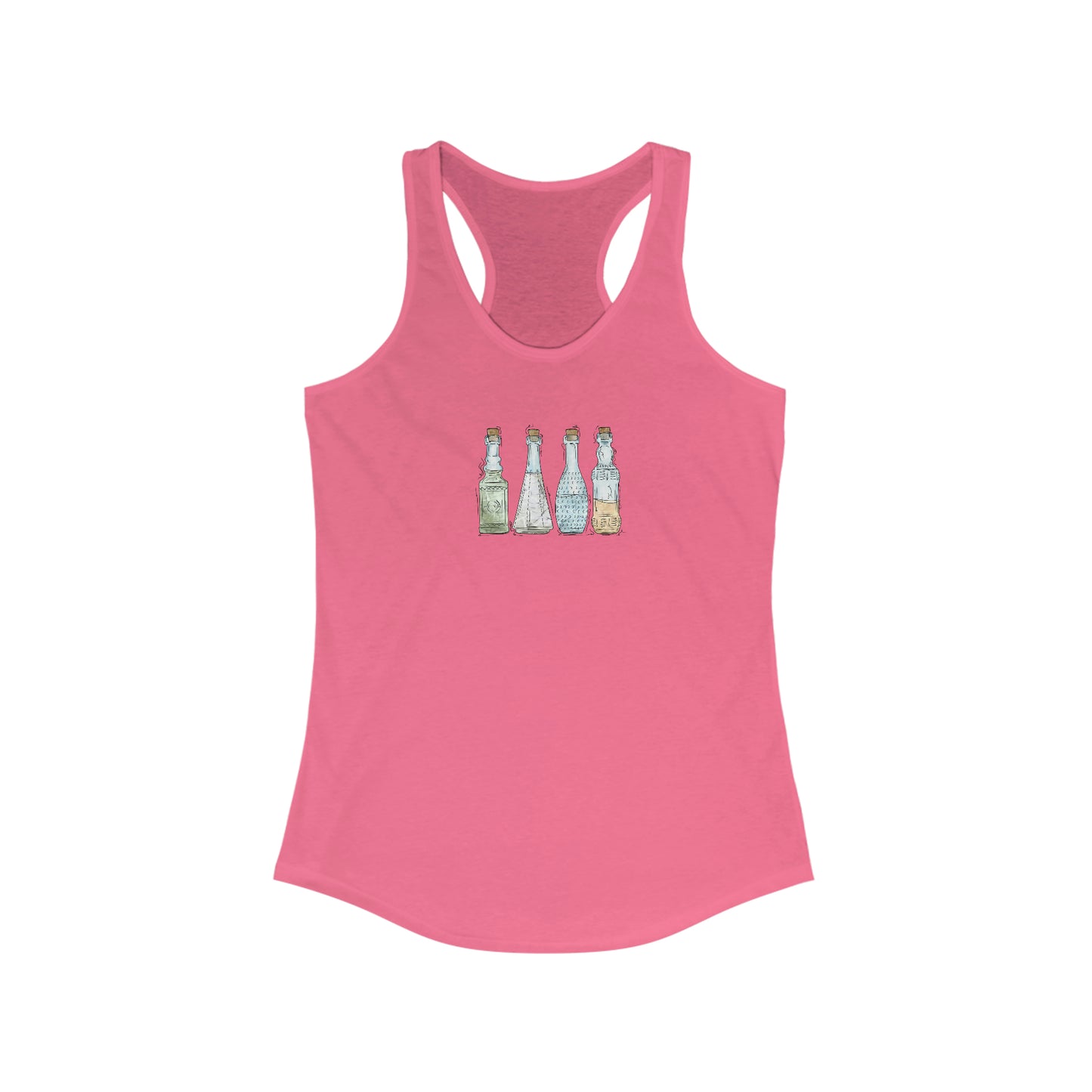 Unlabeled Pride Potion Bottles - Womens Tank Top