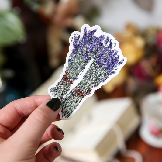 Lavender Bunches - Sticker