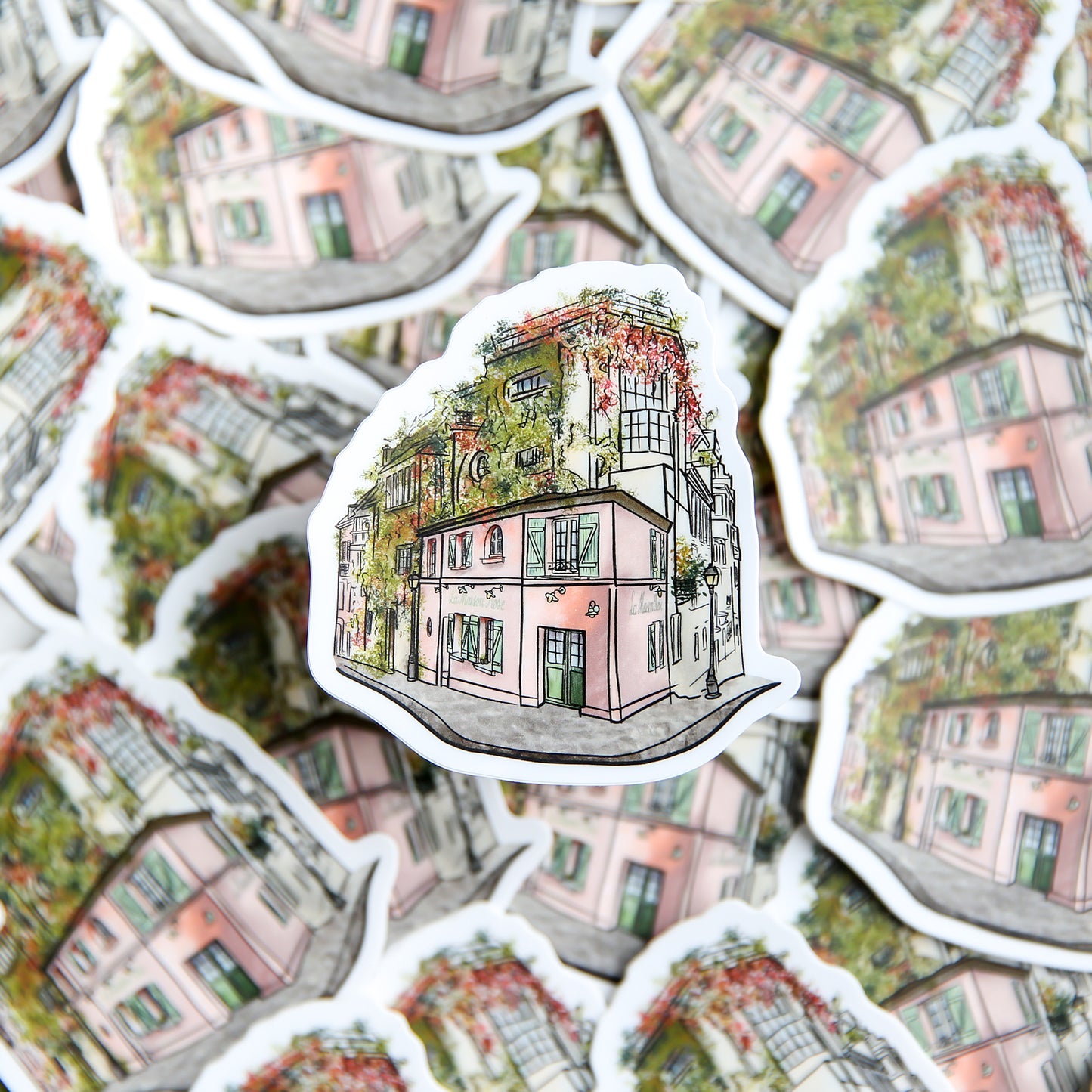 Paris La Maison Rose - Sticker