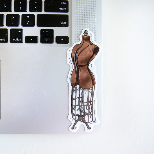 Sewing Mannequin - Sticker