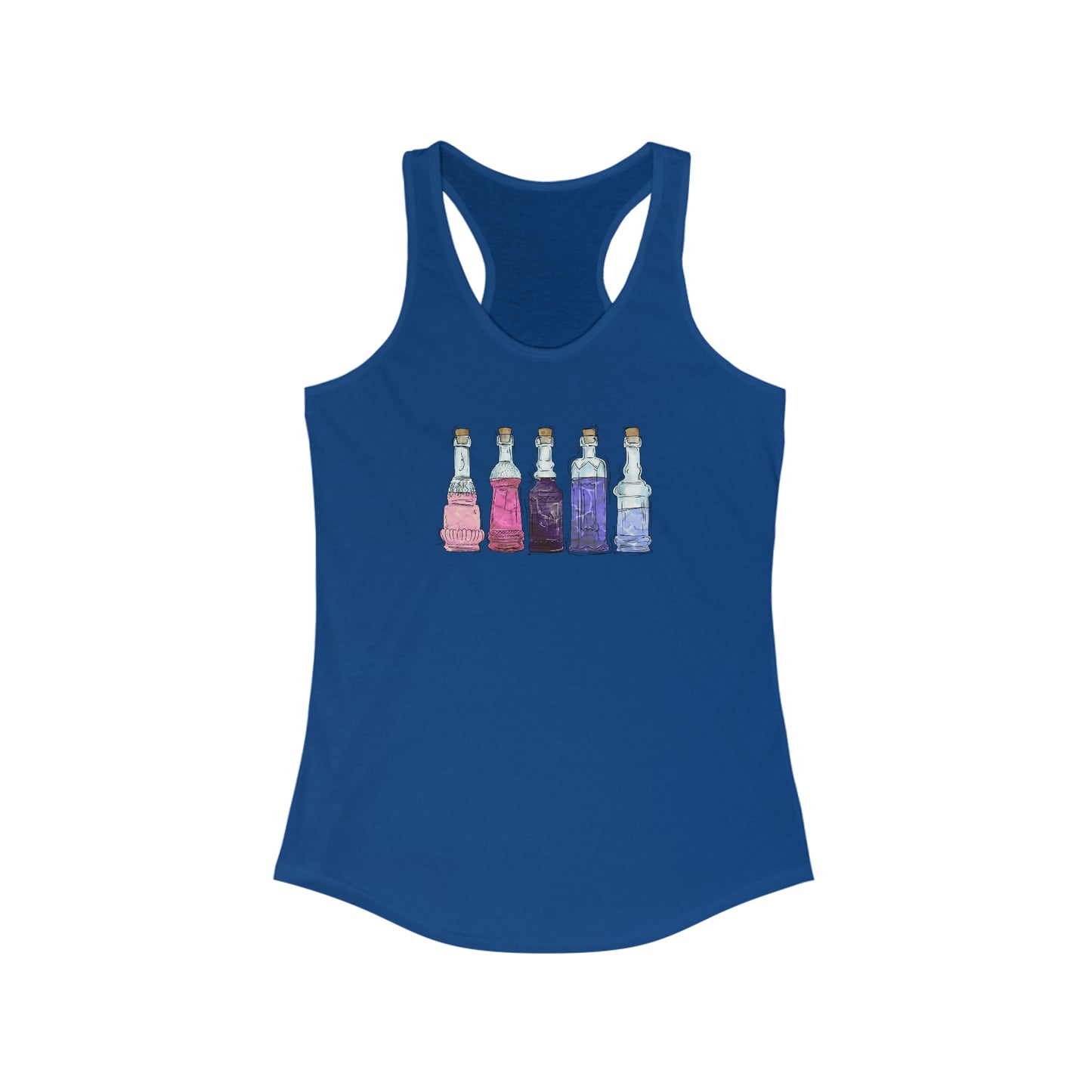 Omnisexual Pride Potion Bottles - Womens Tank Top