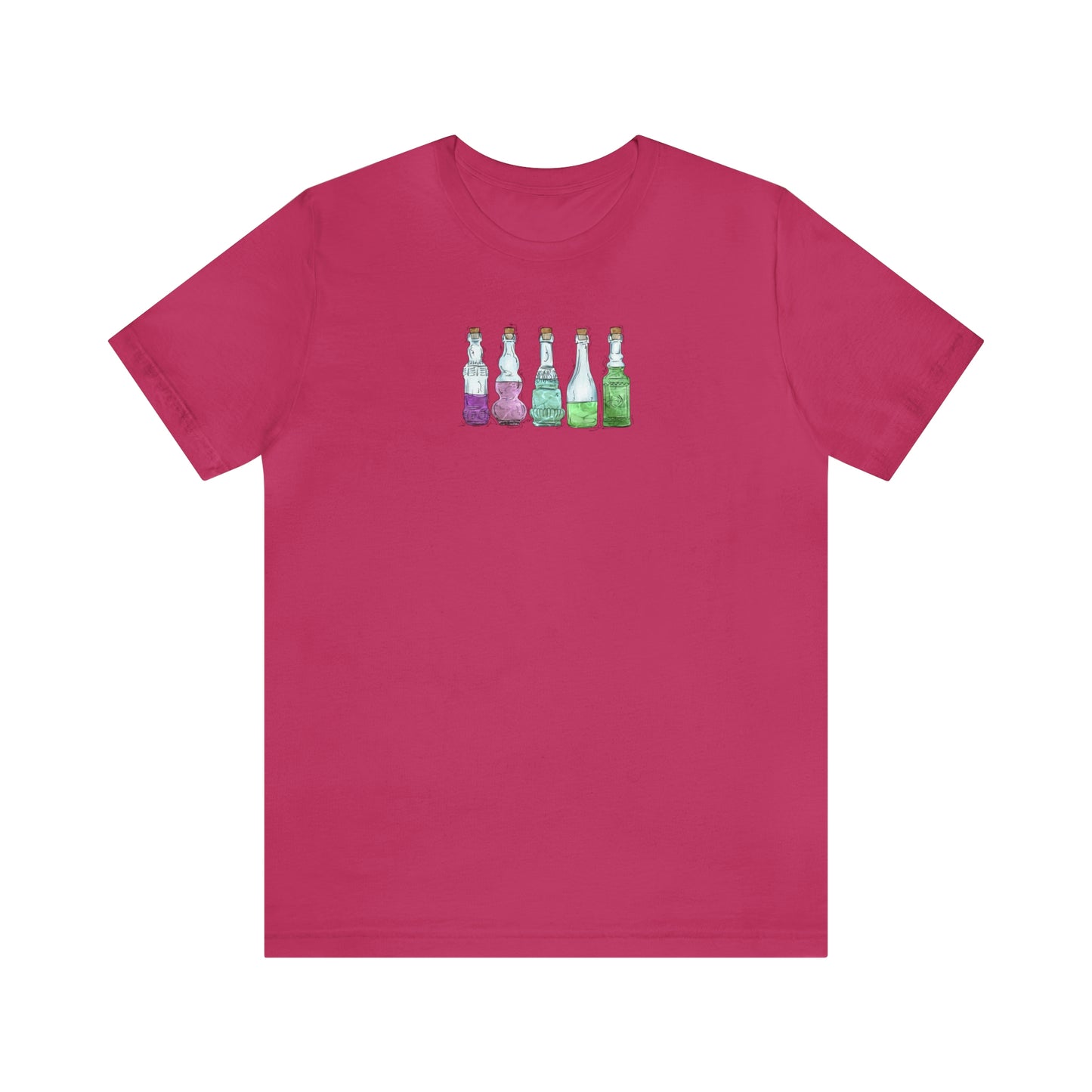 Toric Pride Flag Potion Bottles - Unisex T-Shirt