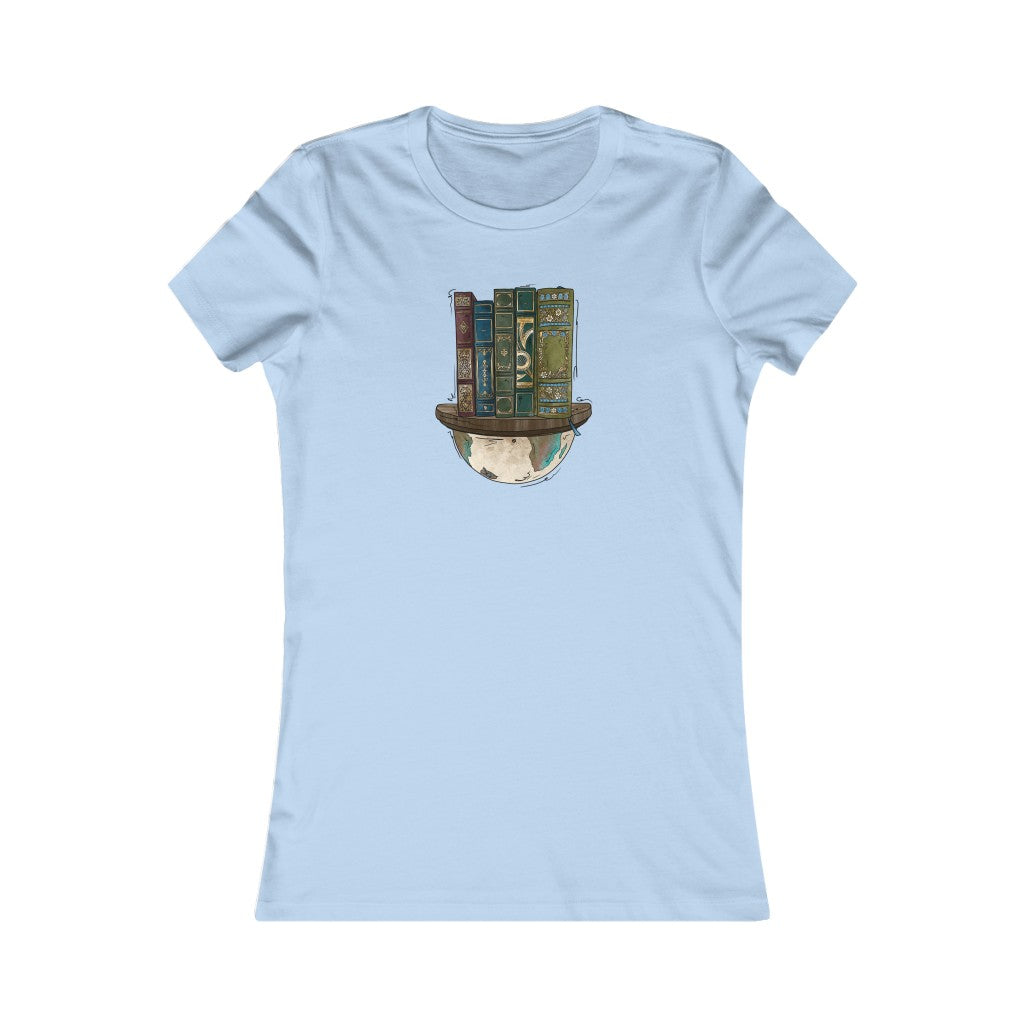 Globe and Vintage Books - Women's T-Shirt