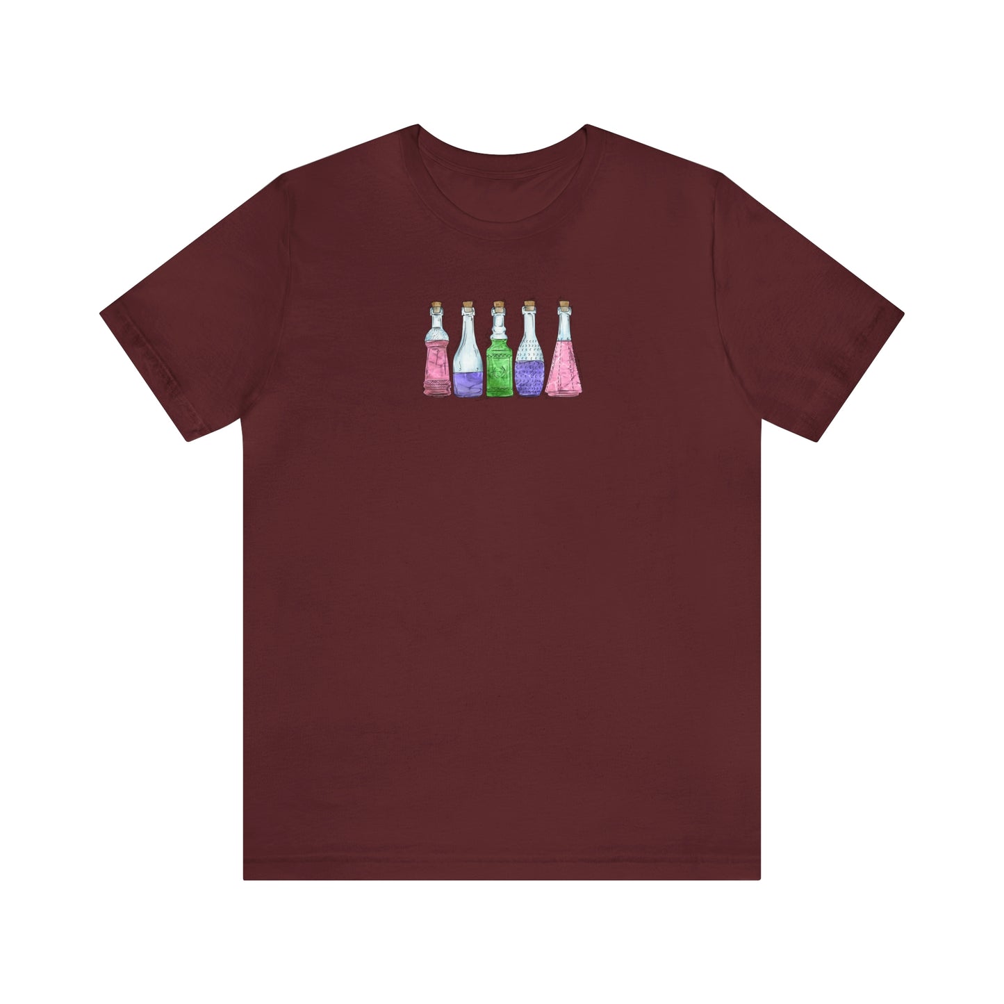 Trigender Pride Flag Potion Bottles - Unisex T-Shirt