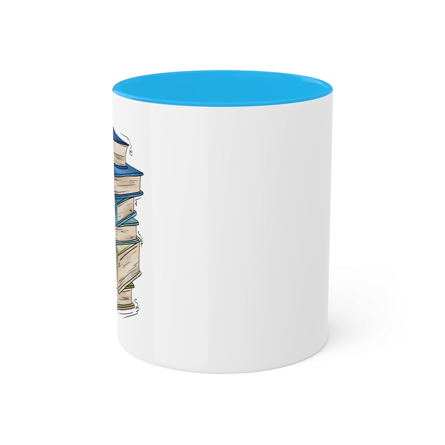 Uranic Pride Flag Old Books - Mug
