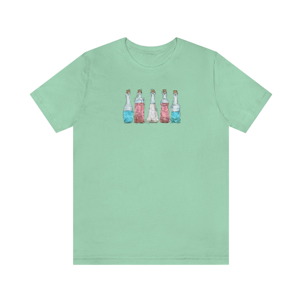 Transgender Pride Potion Bottles - Unisex T-Shirt