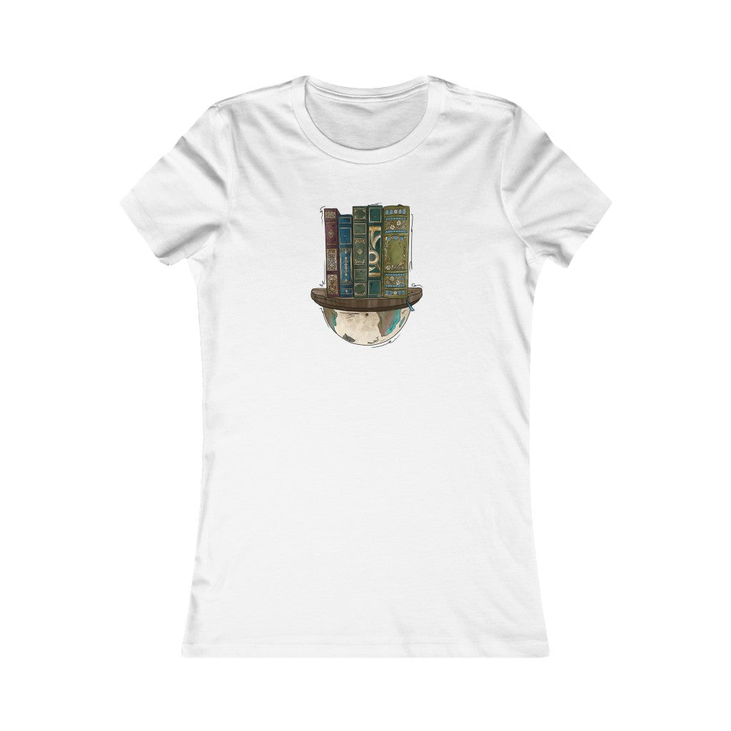Globe and Vintage Books - Women's T-Shirt
