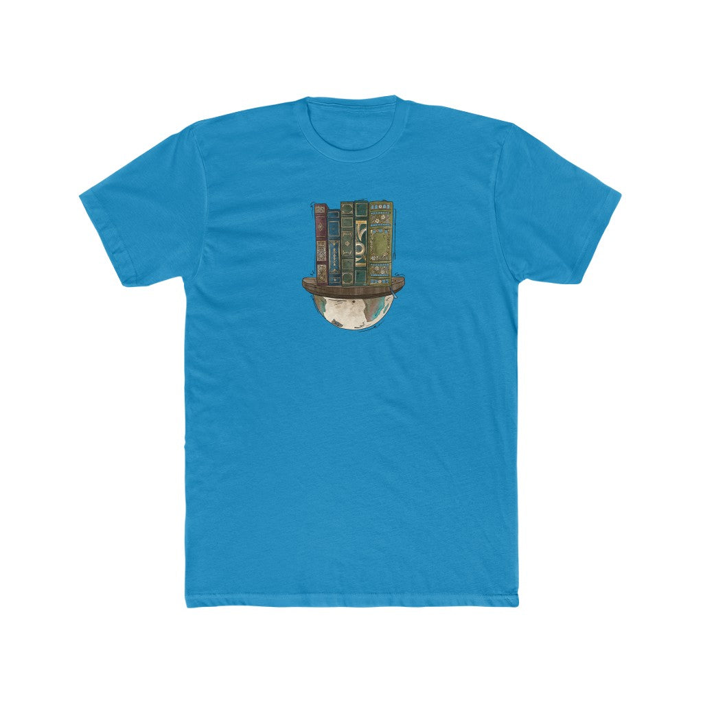 Globe and Vintage Books - Men's T-Shirt