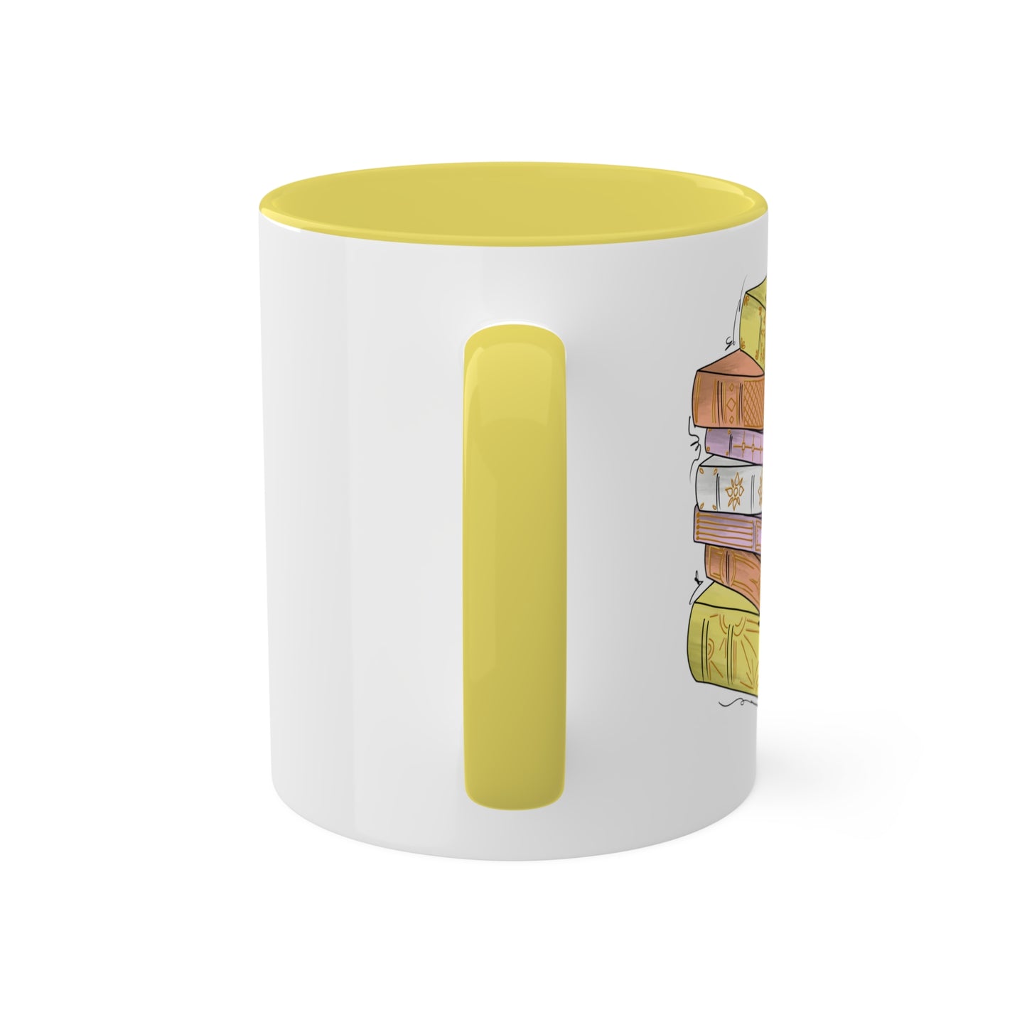 Pangender Pride Flag Old Books - Mug