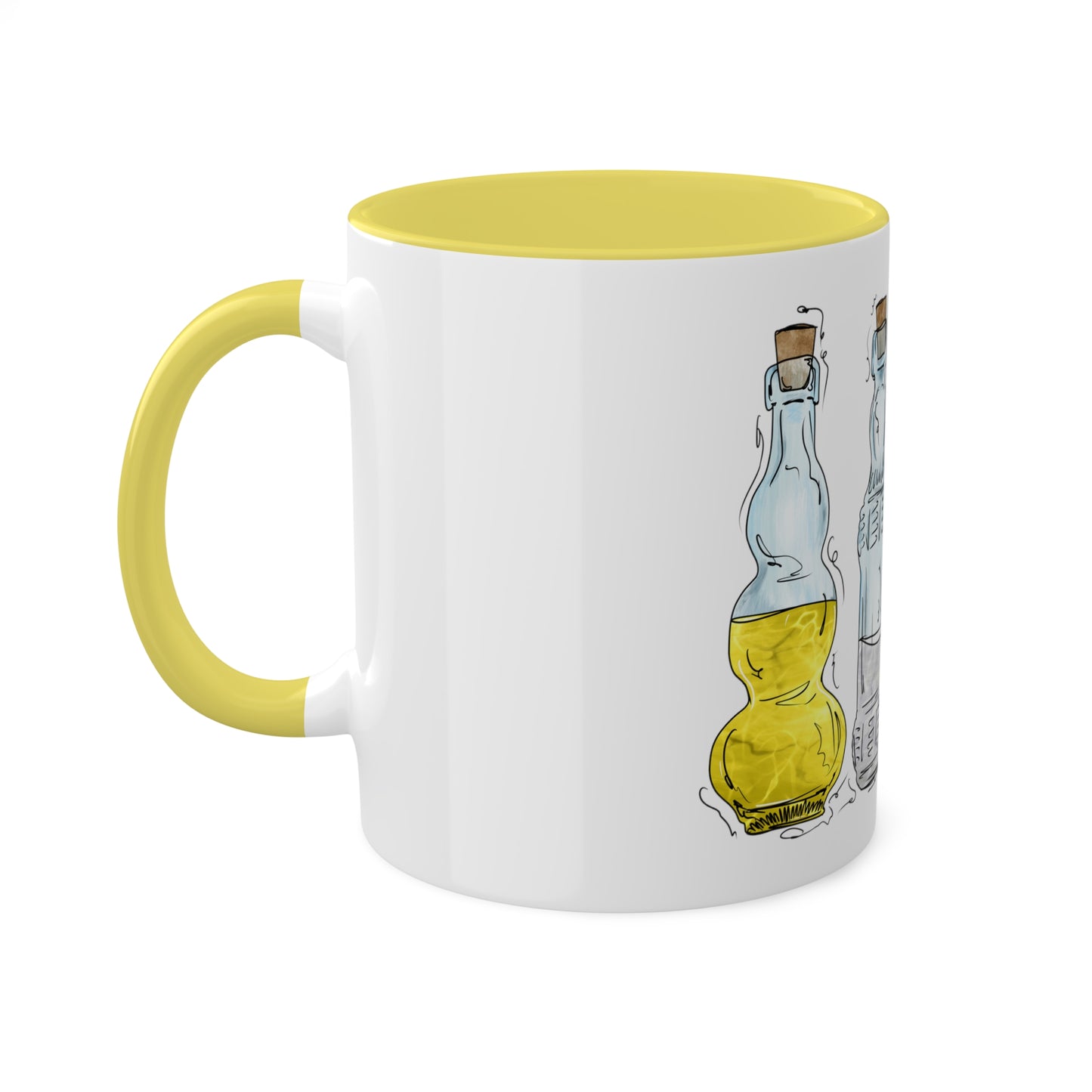 Nonbinary Pride Flag Potion Bottles - Mug