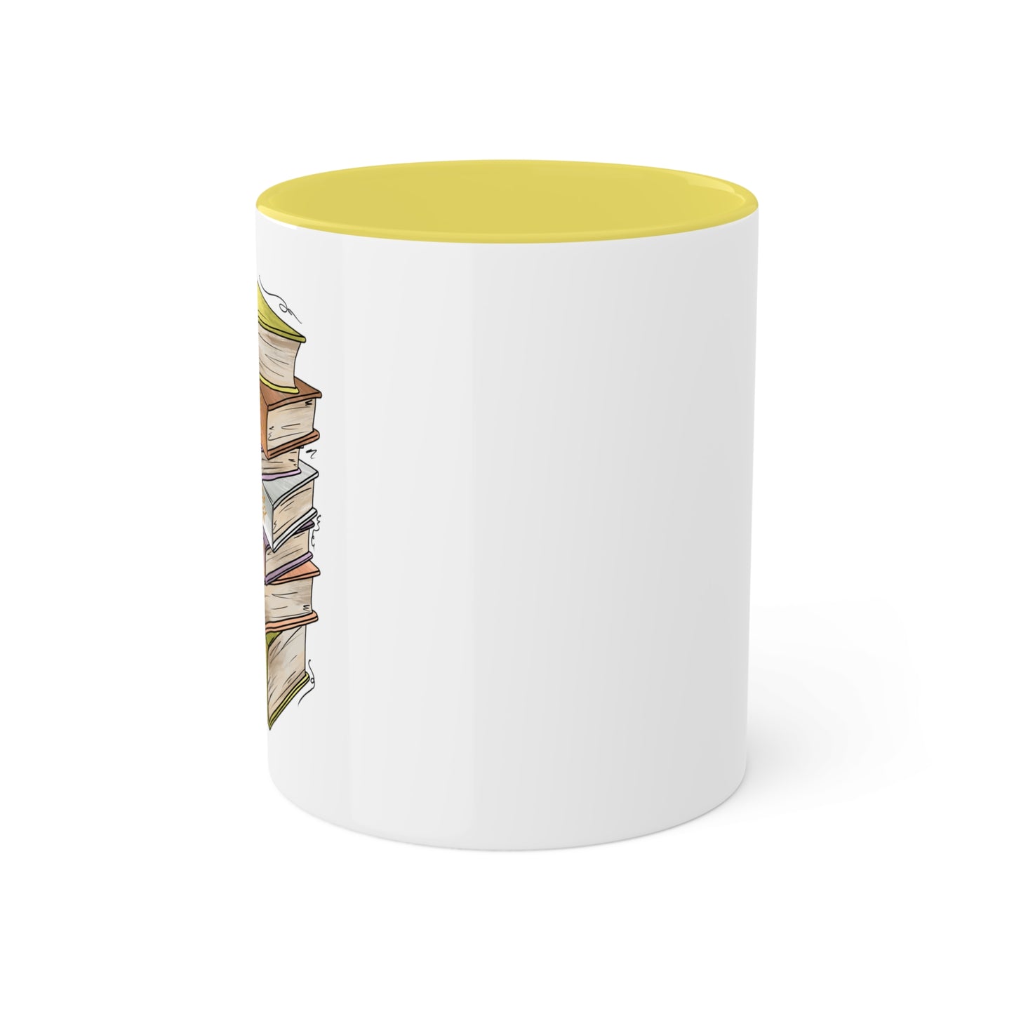 Pangender Pride Flag Old Books - Mug