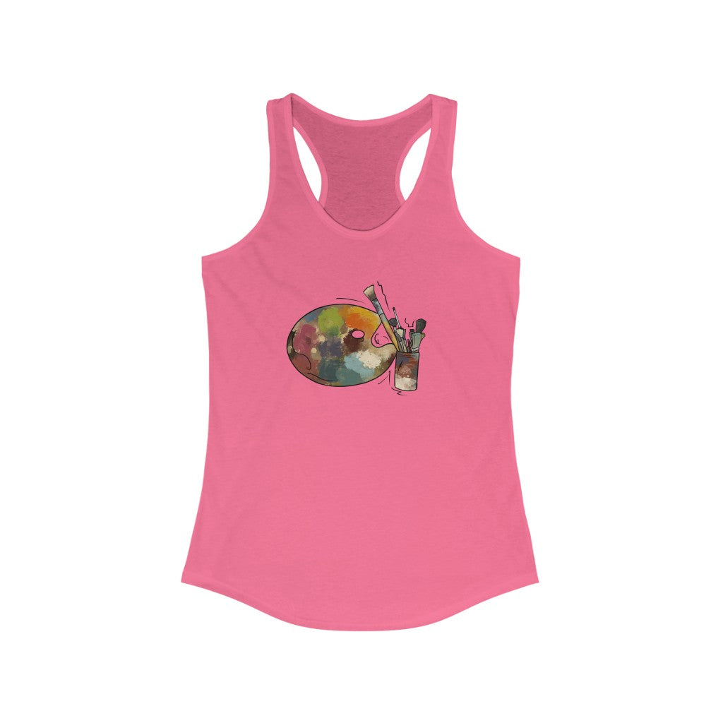 Painter's Palette - Womens Tank Top