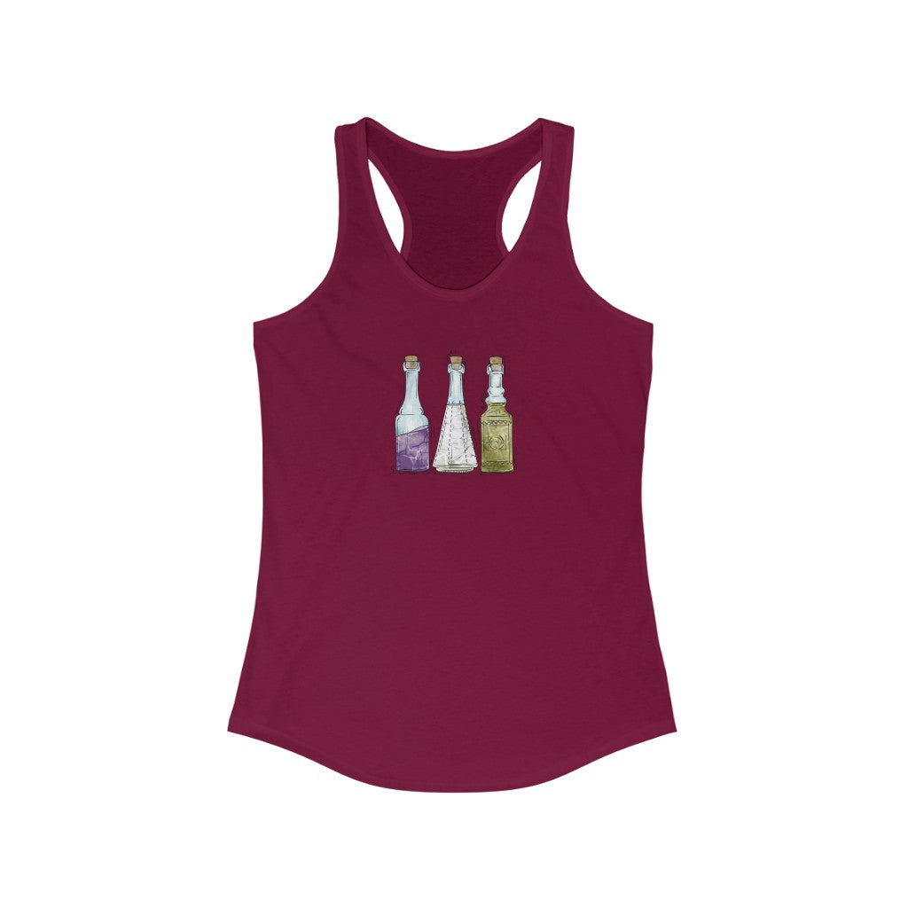 Genderqueer Pride Potion Bottles - Womens Tank Top