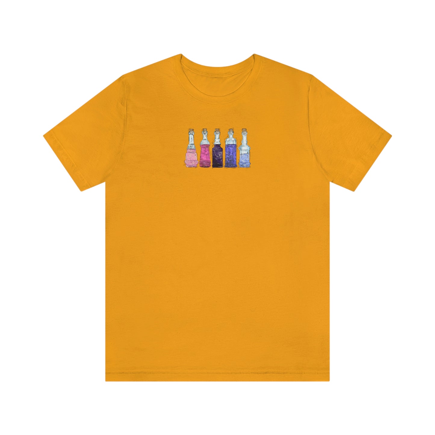 Omnisexual Pride Flag Potion Bottles - Unisex T-Shirt