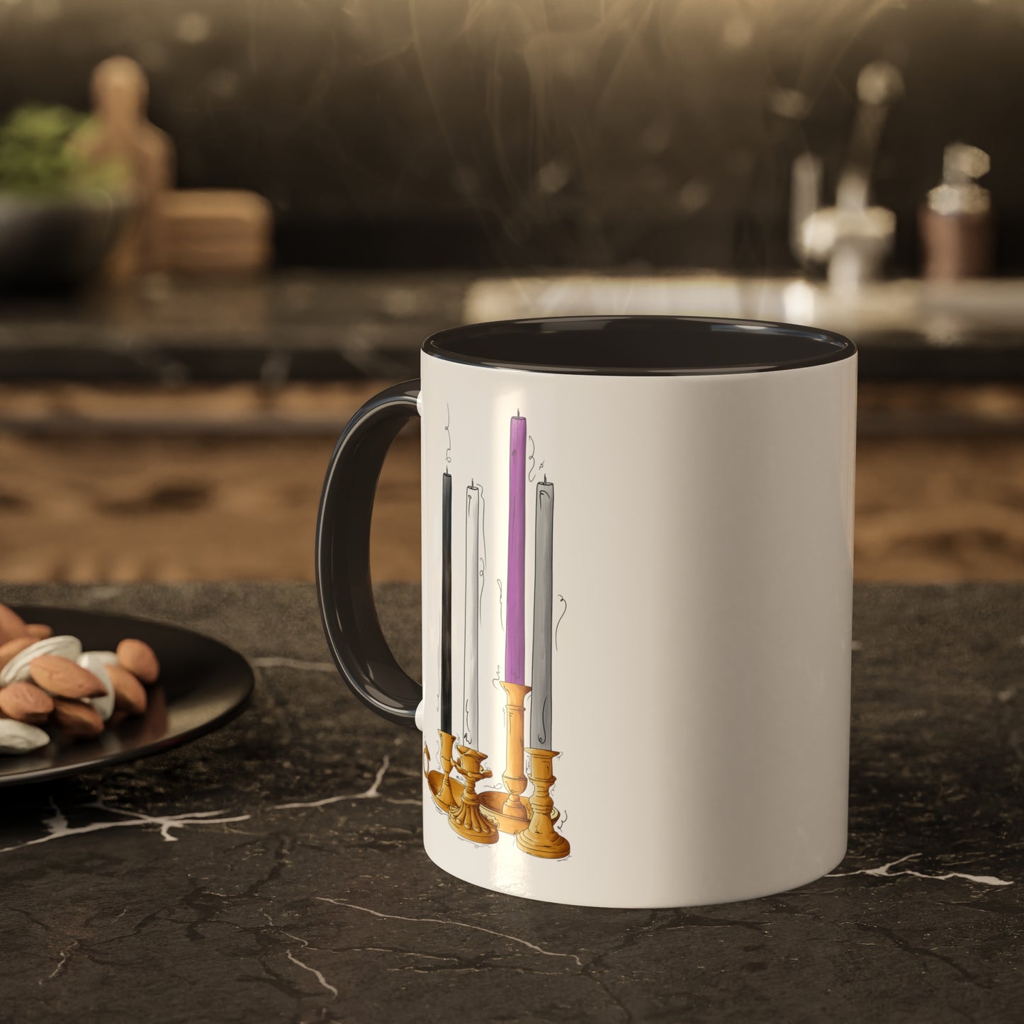 Demisexual Pride Flag Candlesticks - Mug
