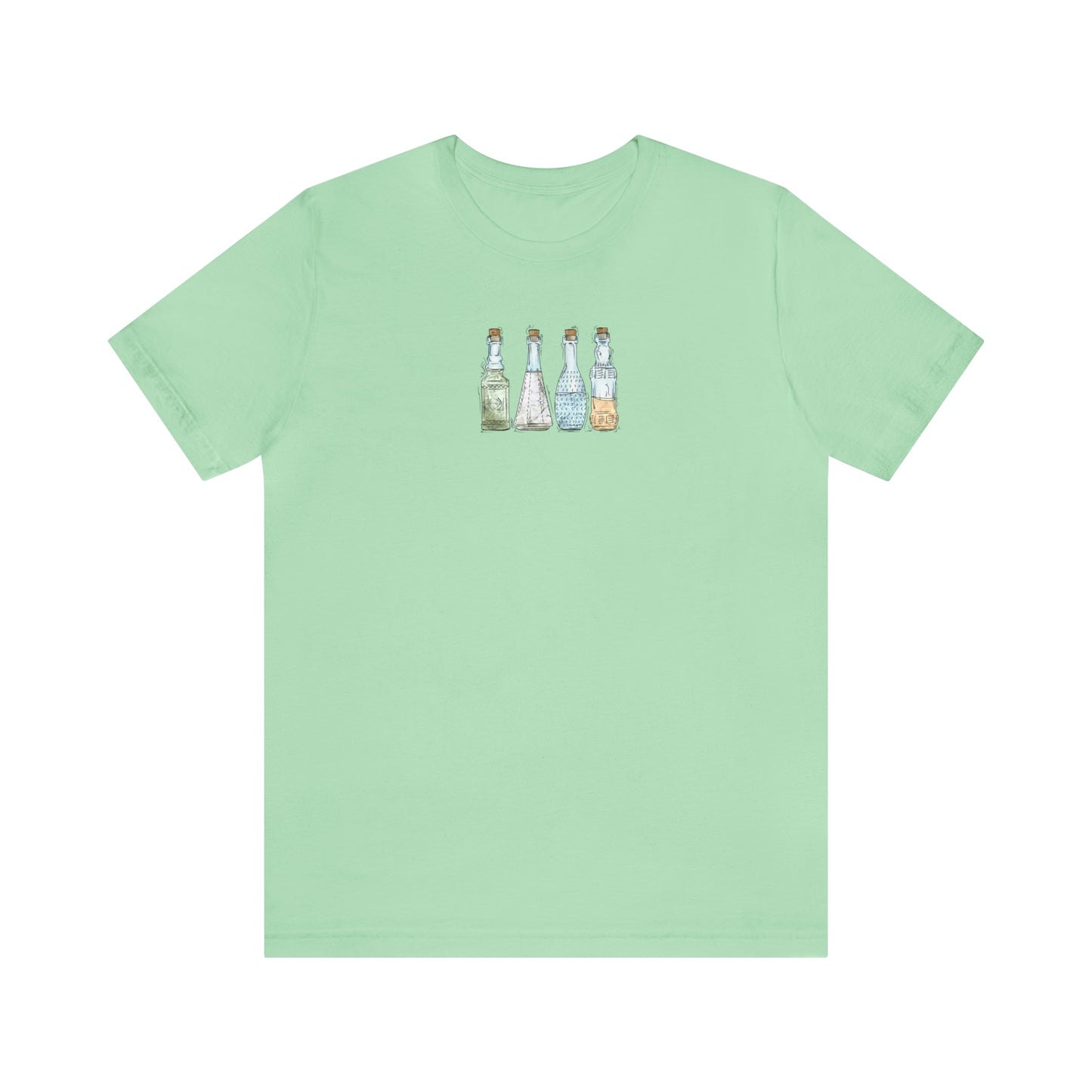Unlabeled Pride Flag Potion Bottles - Unisex T-Shirt