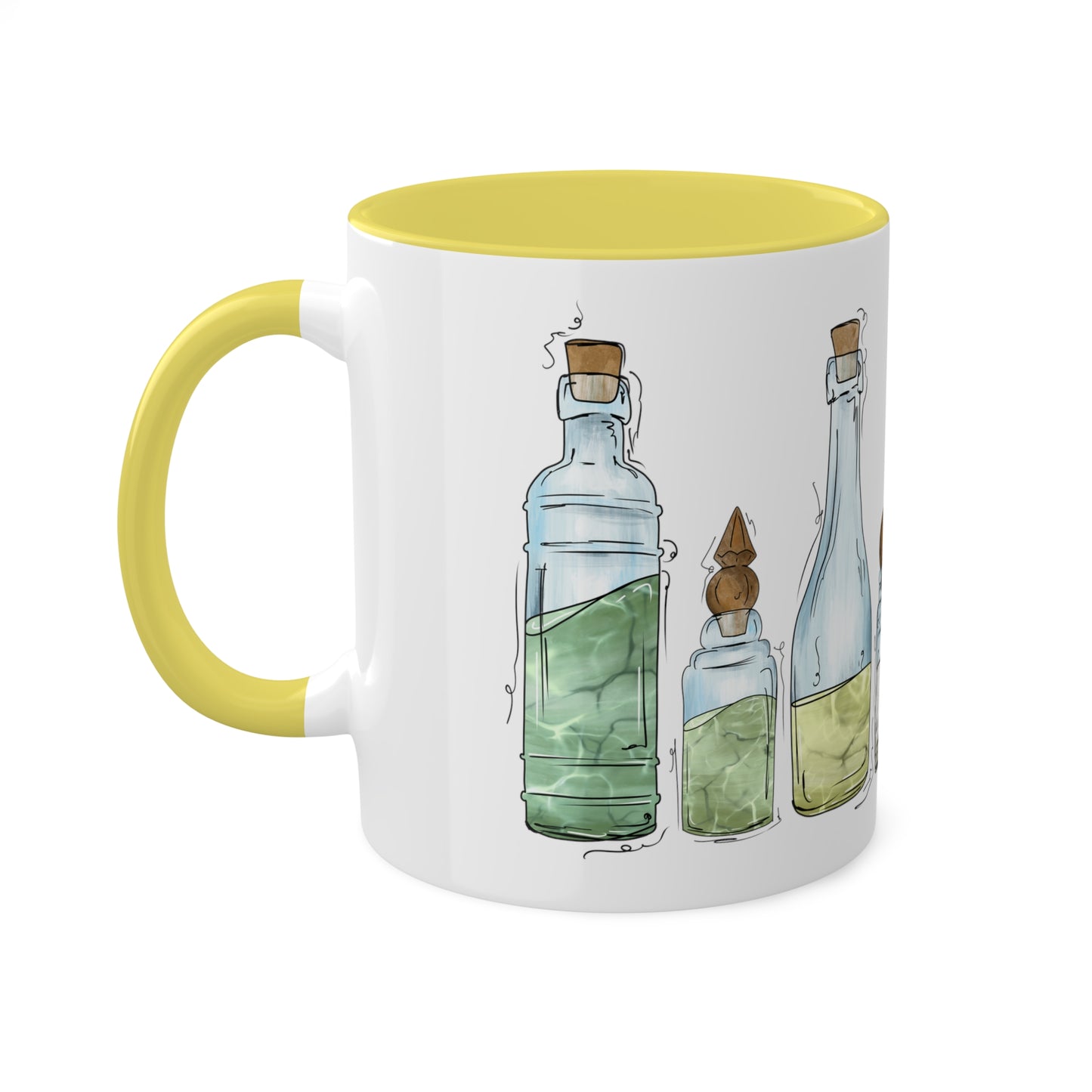 Genderfae Pride Flag Potion Bottles - Mug