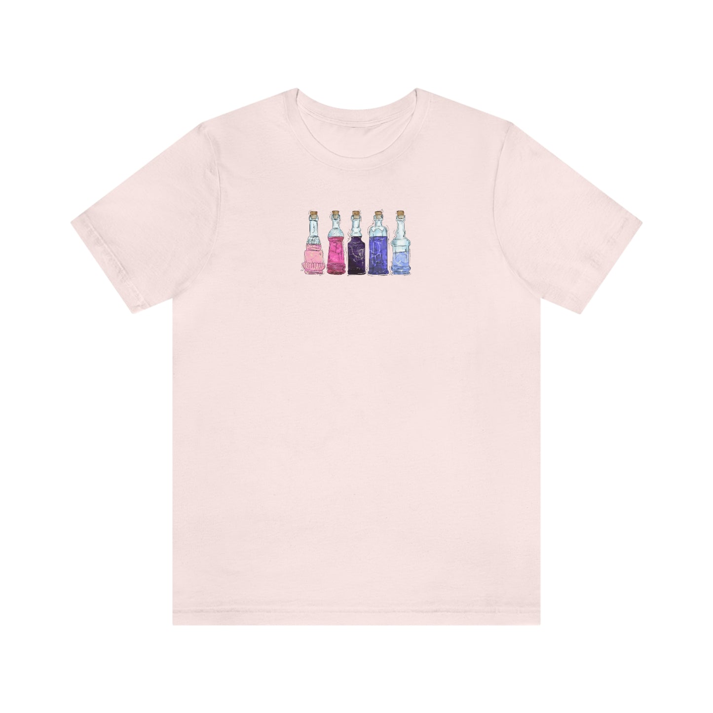 Omnisexual Pride Flag Potion Bottles - Unisex T-Shirt