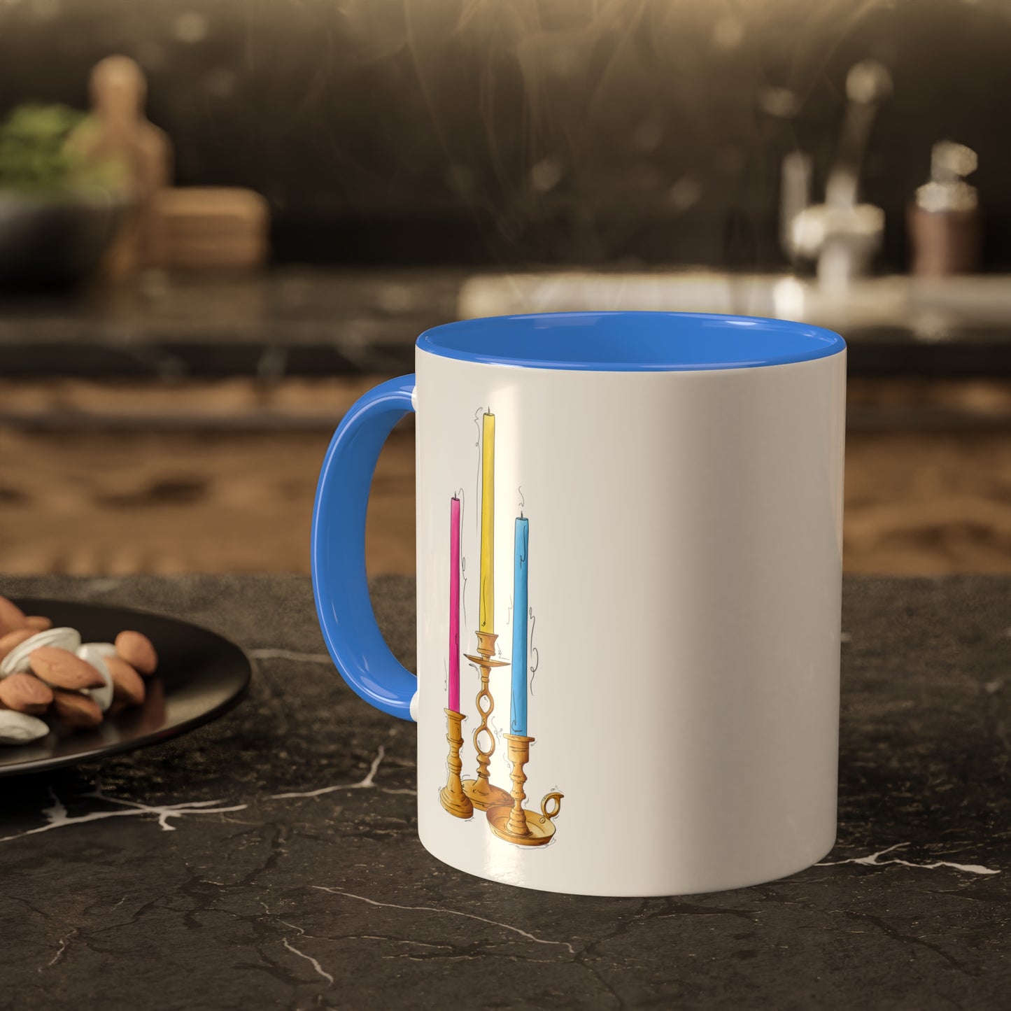 Pansexual Pride Flag Candlesticks - Mug
