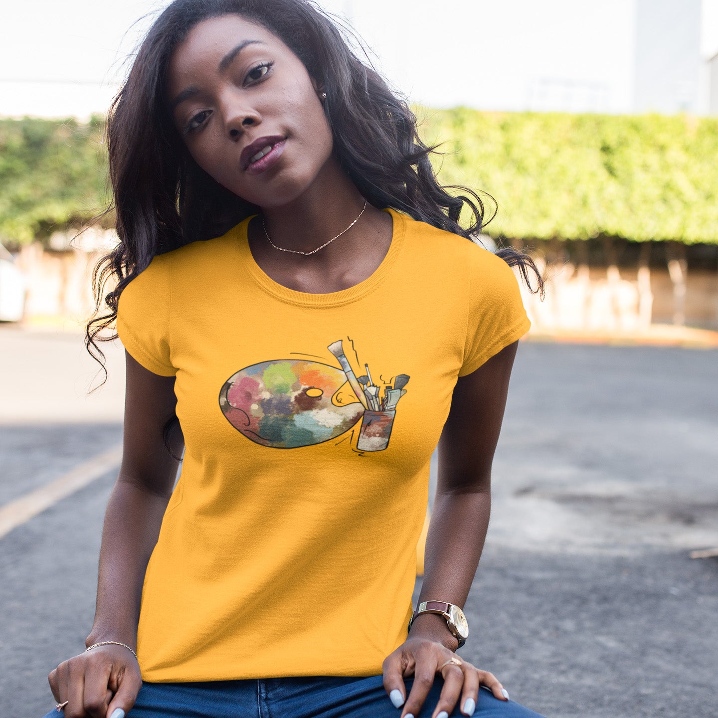 Painter's Palette - Women's T-Shirt
